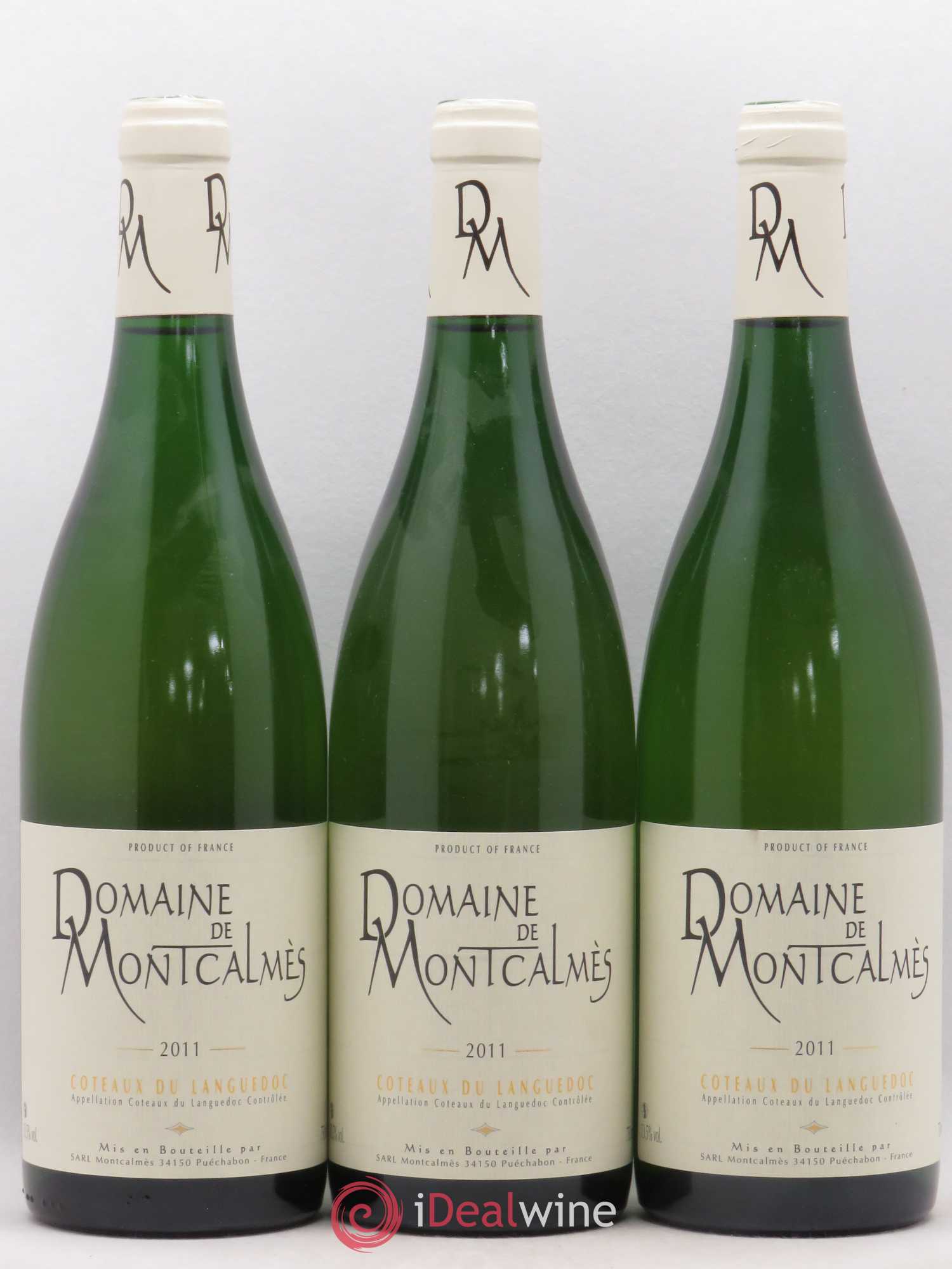 Languedoc Domaine de Montcalmès Frédéric Pourtalié 2011 - Lot de 3 bouteilles - 0