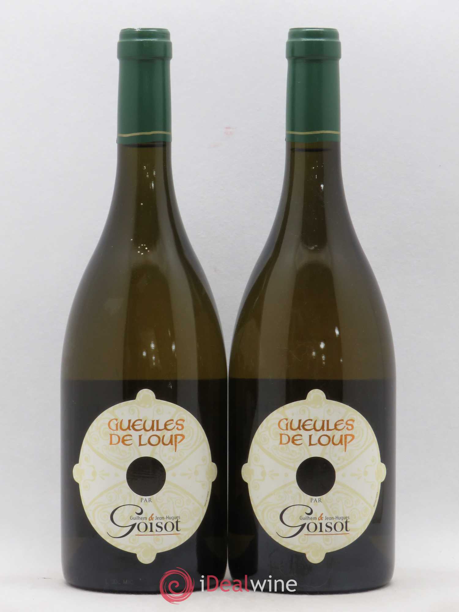 Bourgogne Côtes d'Auxerre Gueules de Loup Goisot 2008 - Lot de 2 bouteilles - 0