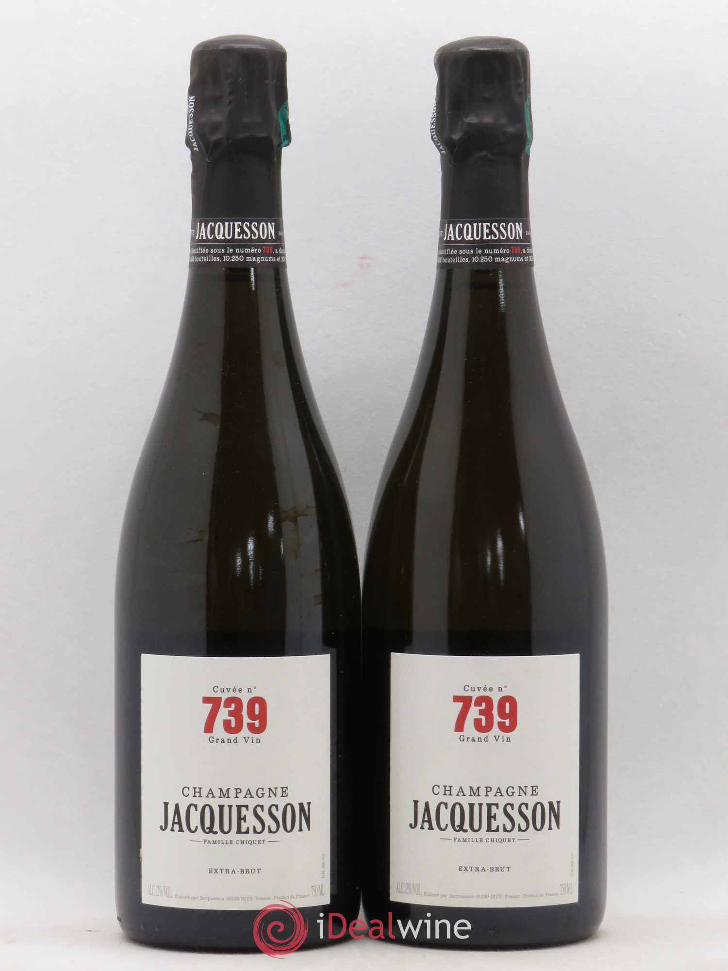 Cuvée 739 Jacquesson - Lot de 2 bouteilles - 0