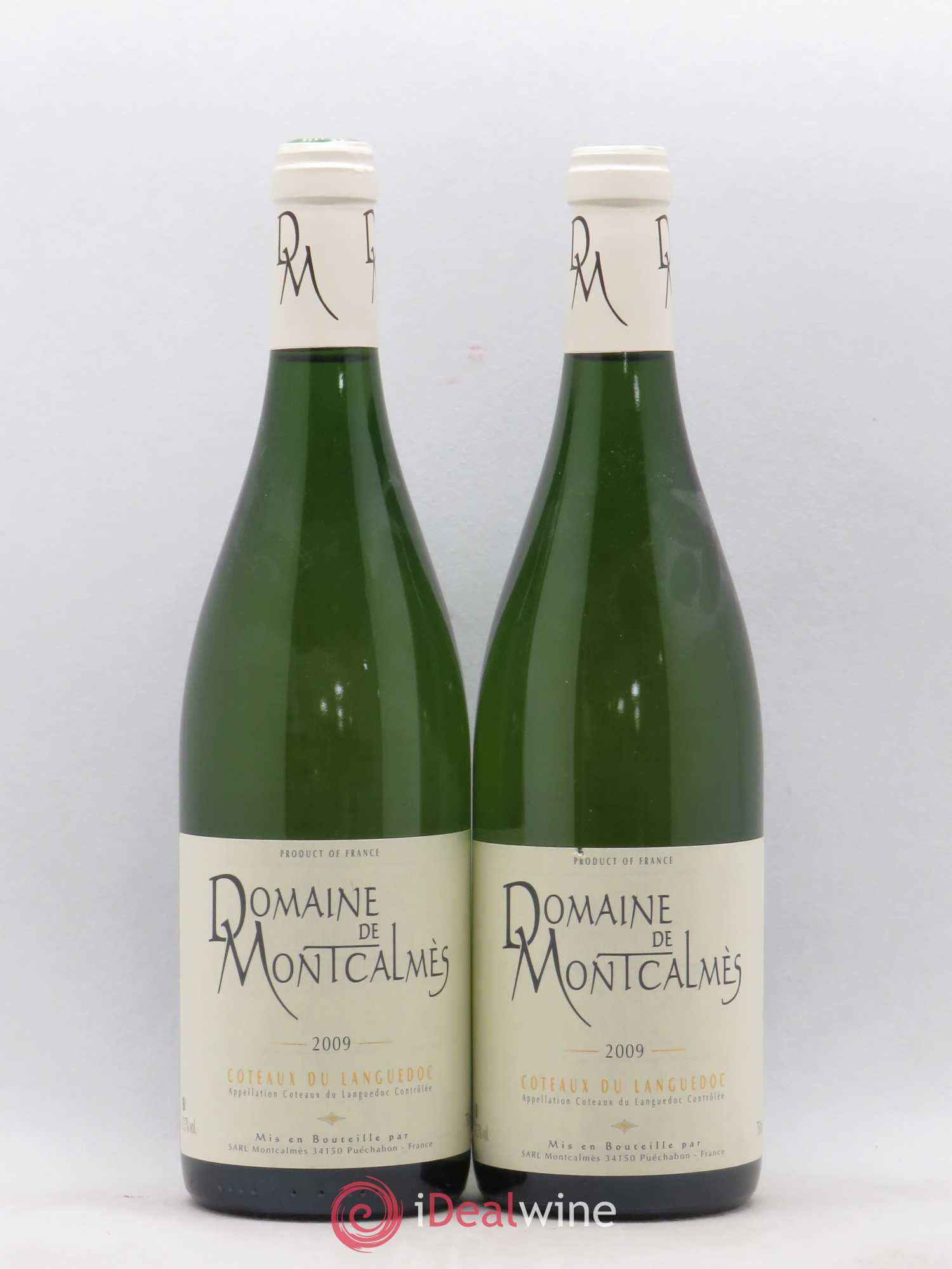 Languedoc Domaine de Montcalmès Frédéric Pourtalié 2009 - Lot de 2 bouteilles - 0
