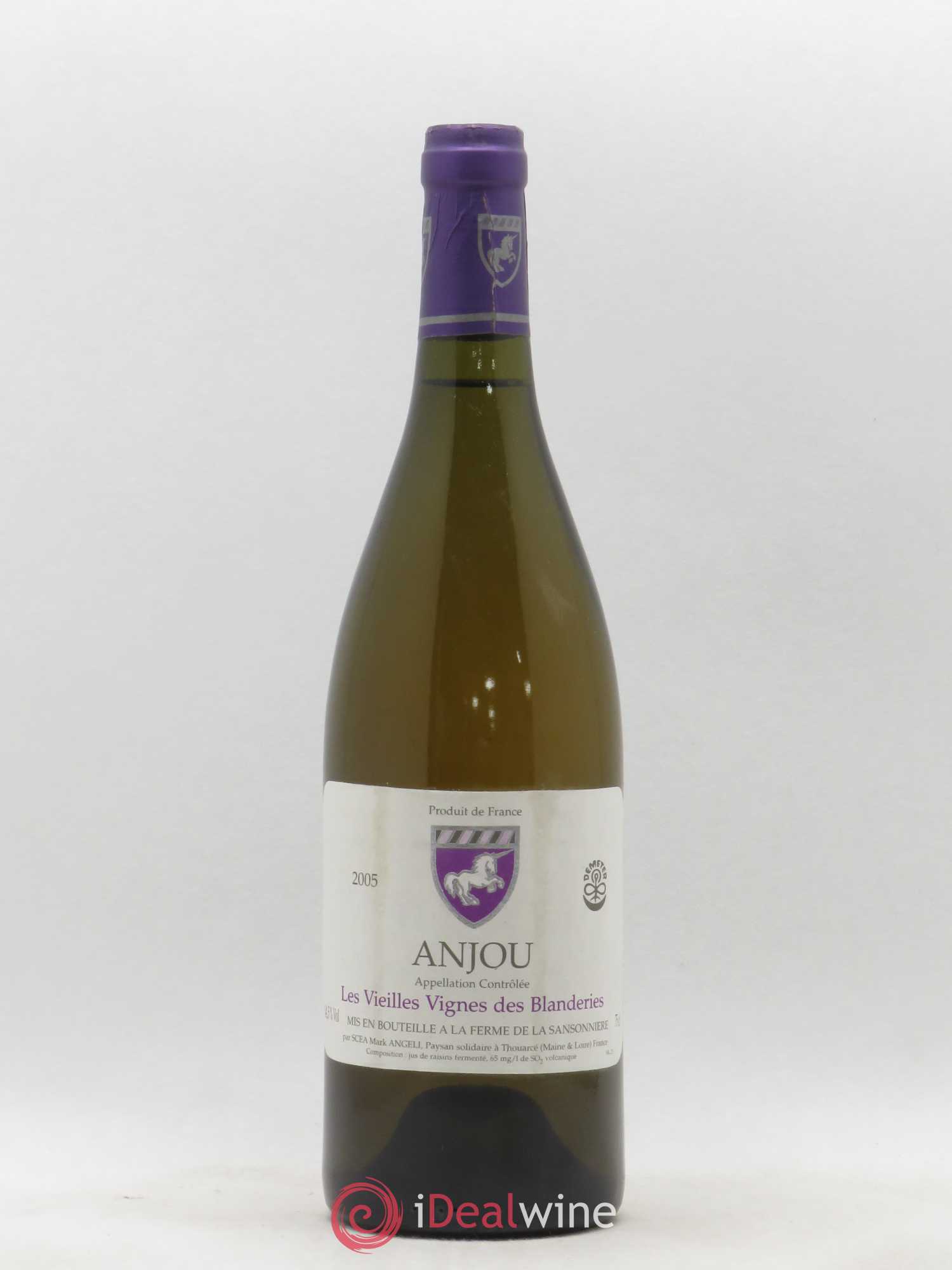 Anjou Les Vieilles Vignes des Blanderies Mark Angeli (Domaine) - Ferme de la Sansonnière 2005 - Lot de 1 bouteille - 0