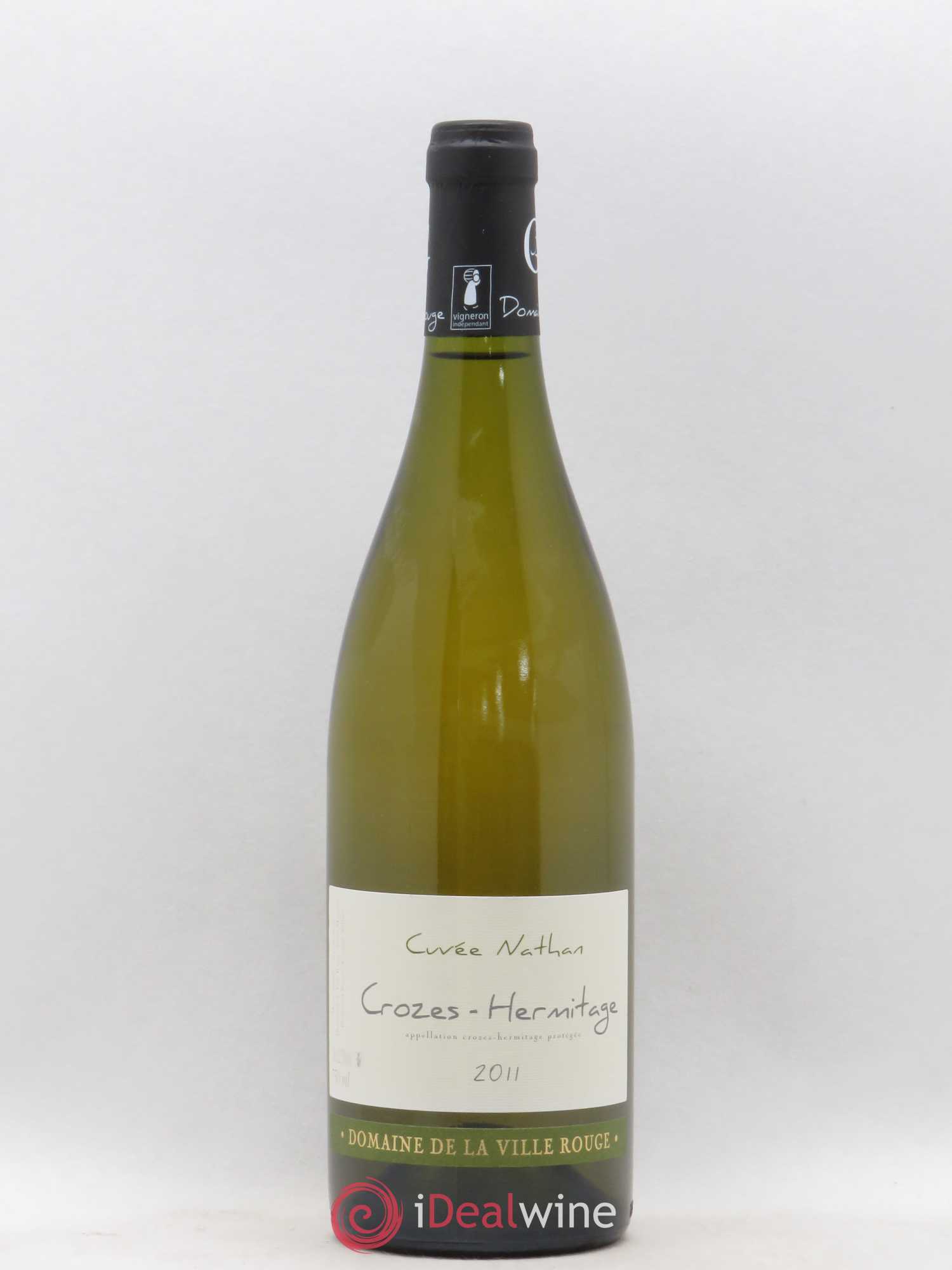 Crozes-Hermitage Domaine de La Ville Rouge Cuvée Nathan 2011 - Posten von 1 Flasche - 0