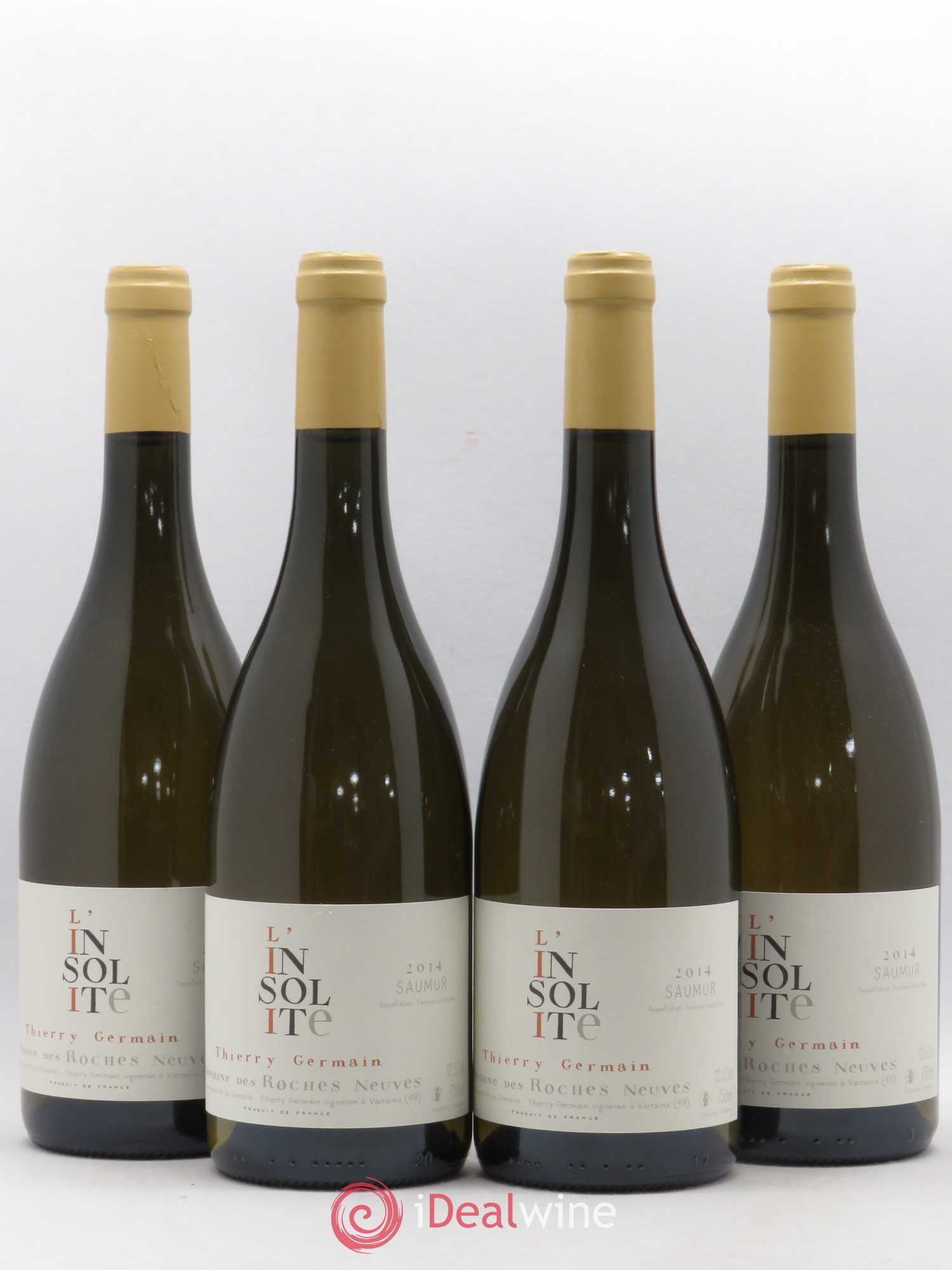 Saumur Insolite Domaine des Roches Neuves - Thierry Germain 2014 - Lot de 4 bouteilles - 0