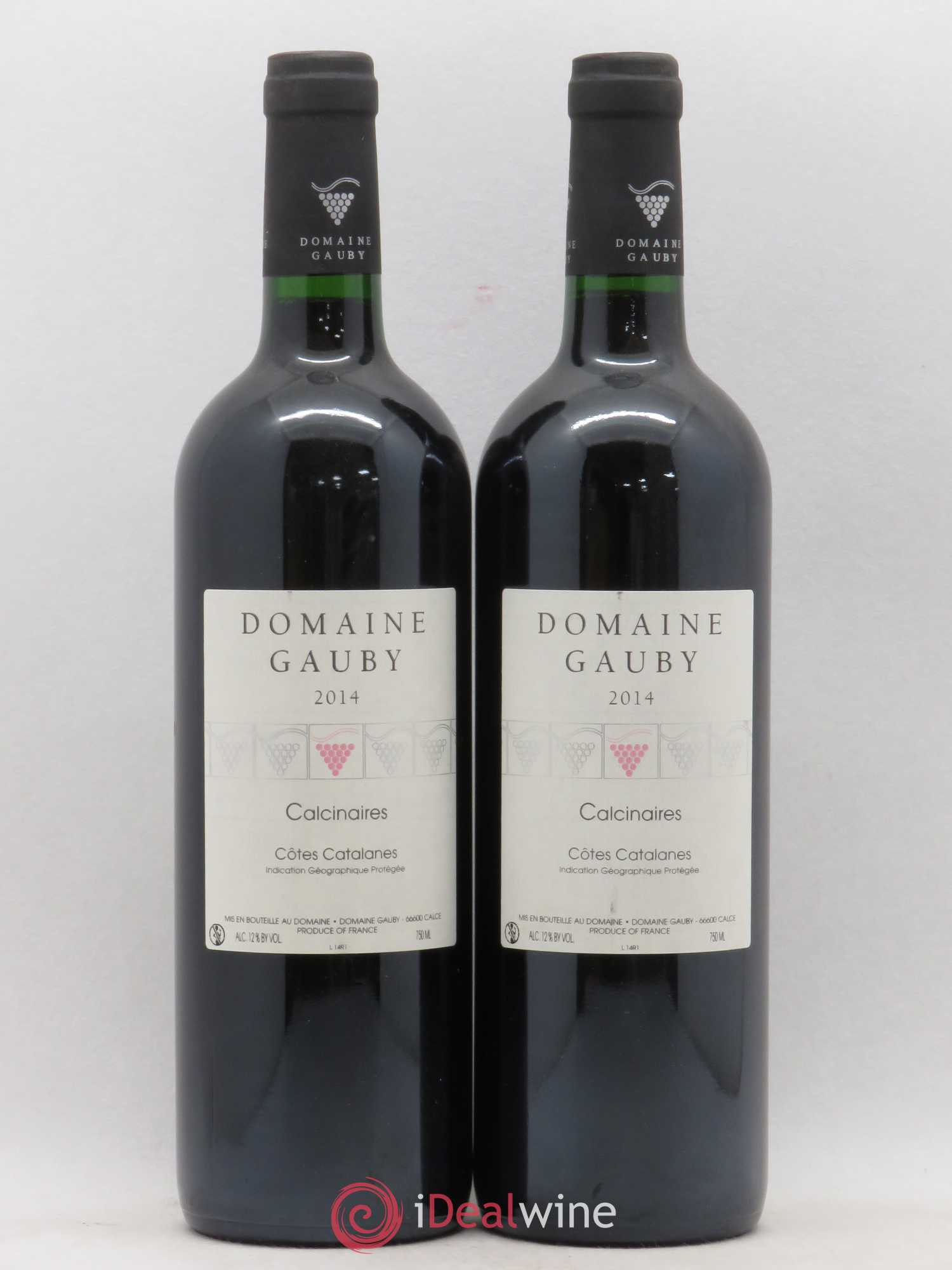 Côtes du Roussillon Les Calcinaires Gauby (Domaine) 2014 - Lot de 2 bouteilles - 0