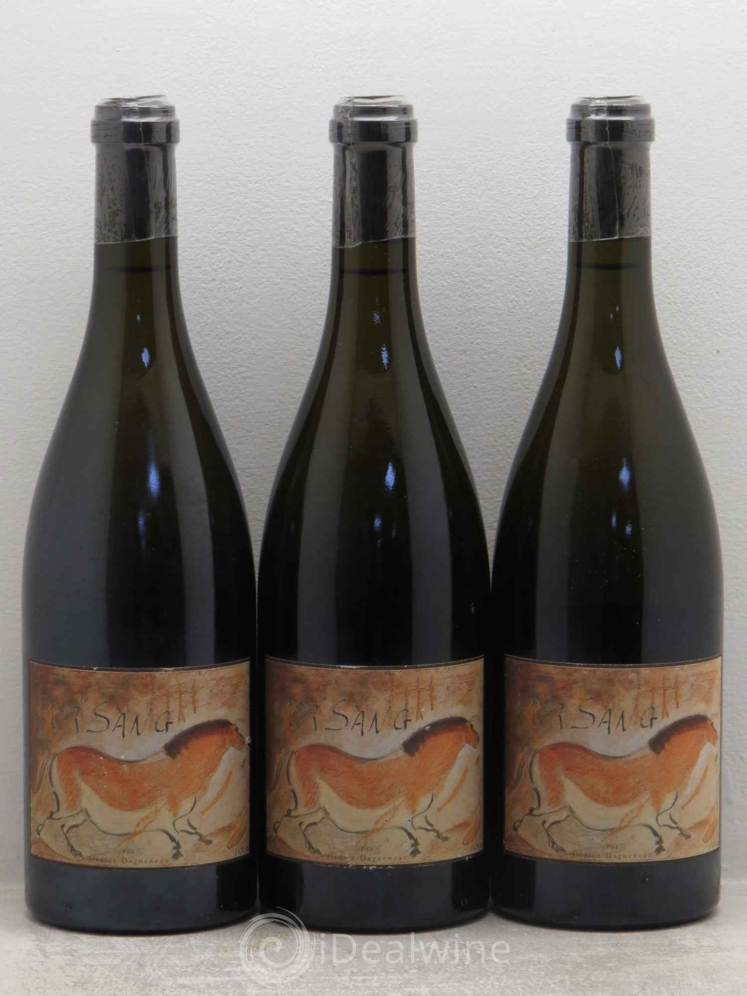 Vin de France (anciennement Pouilly-Fumé) Pur Sang Dagueneau (Domaine Didier - Louis-Benjamin) 2001 - Lot de 3 bouteilles - 0