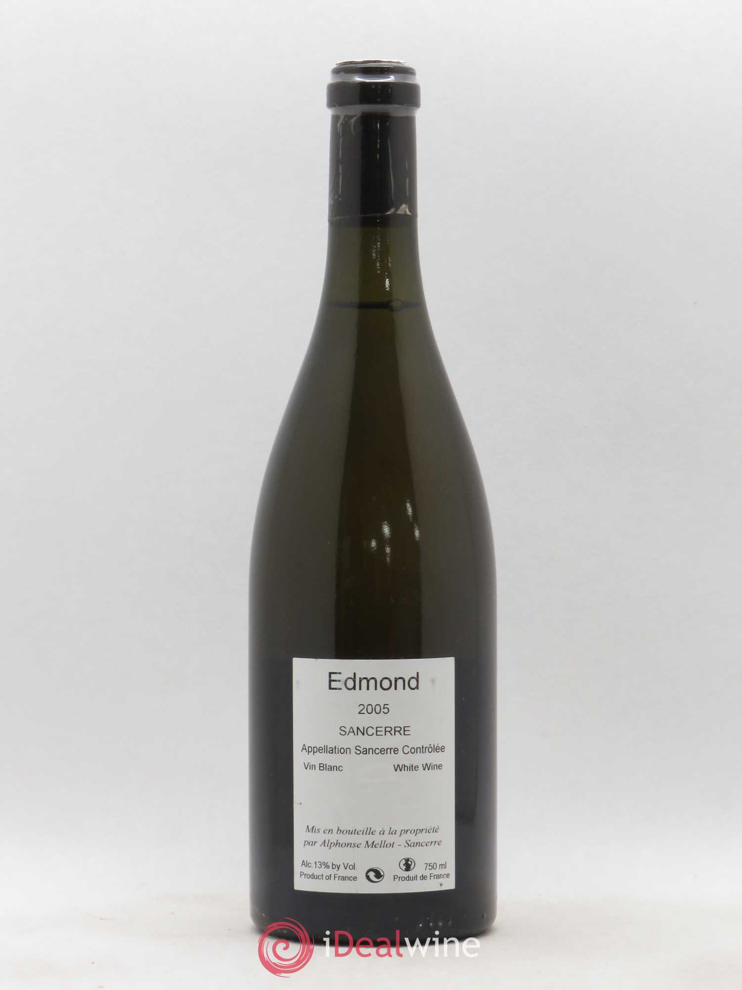 Sancerre Cuvée Edmond Alphonse Mellot 2005 - Lot de 1 bouteille - 1
