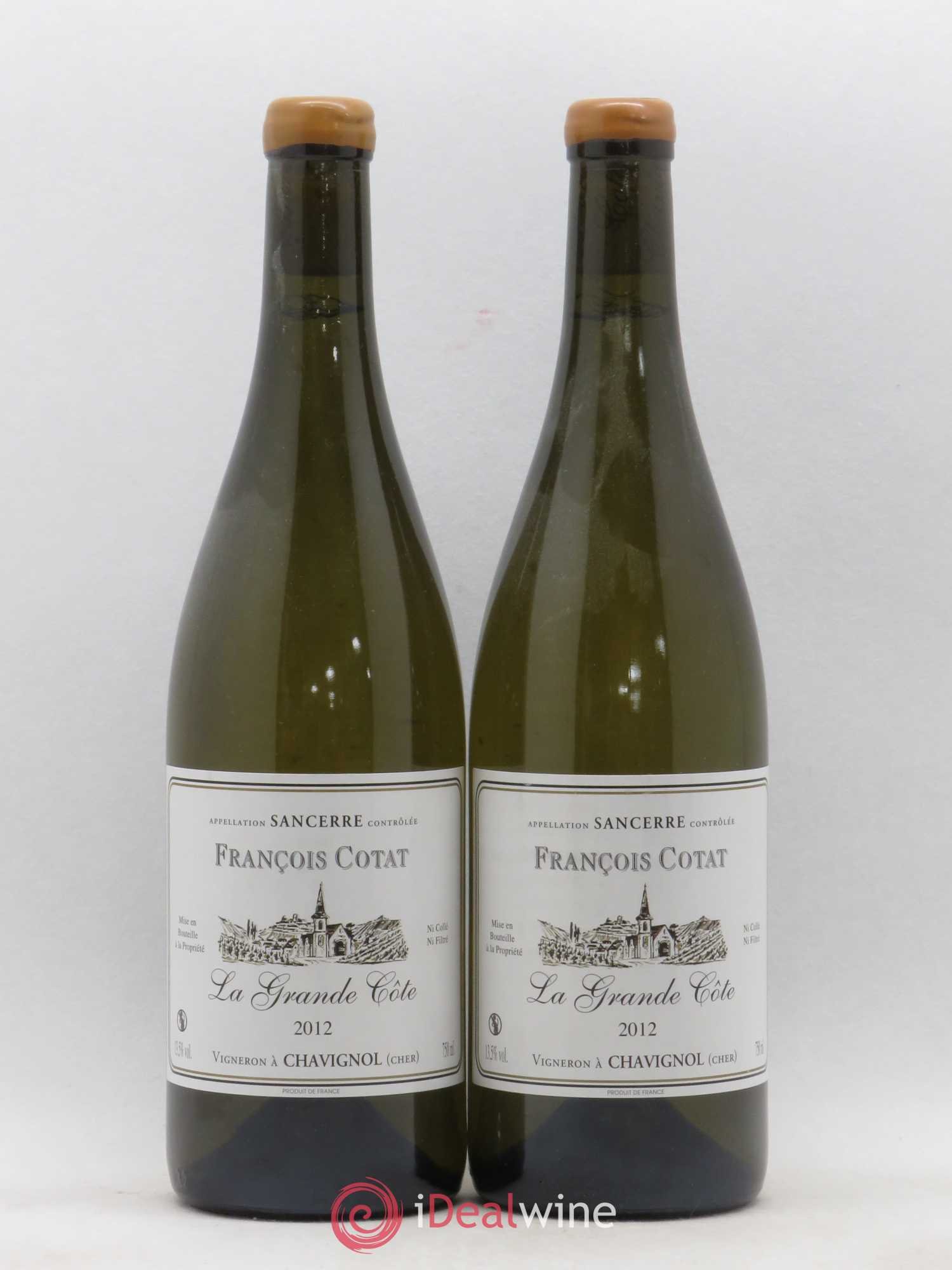 Sancerre La Grande Côte François Cotat 2012 - Lot de 2 bouteilles - 0