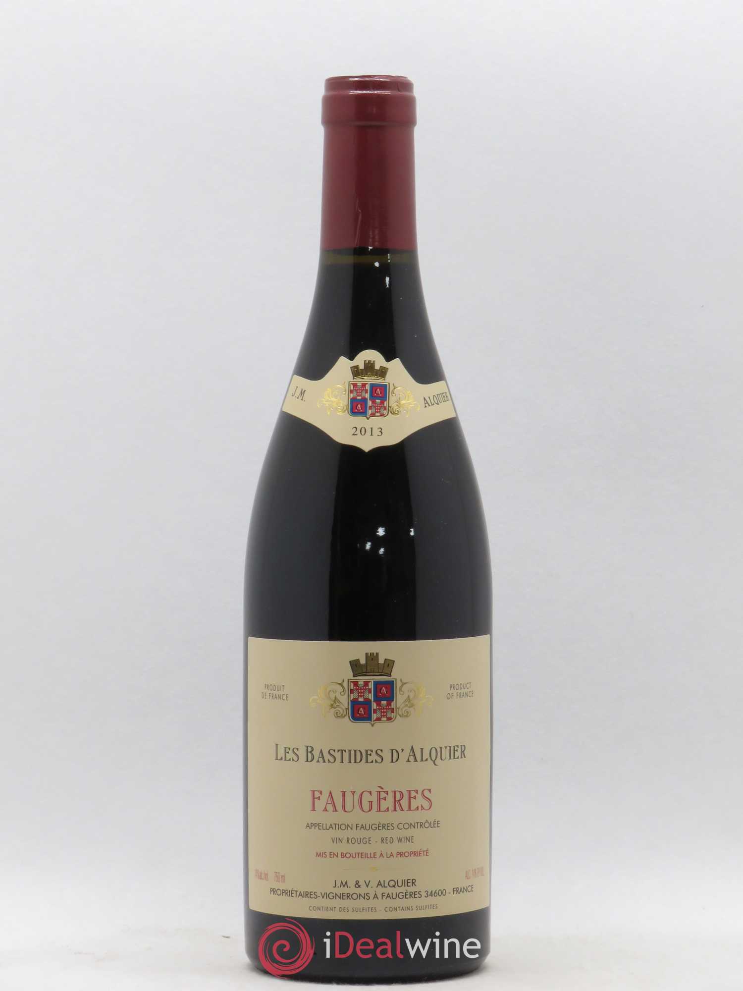 Faugères Domaine Jean-Michel Alquier Les Bastides d'Alquier 2013 - Lot de 1 bouteille - 0