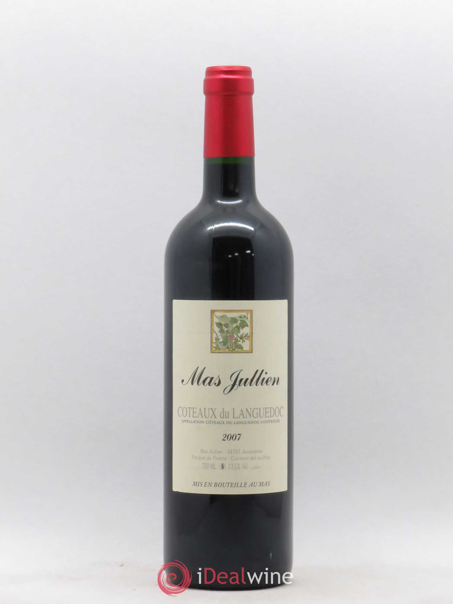 Terrasses du Larzac Mas Jullien Olivier Jullien 2007 - Lot de 1 bouteille - 0
