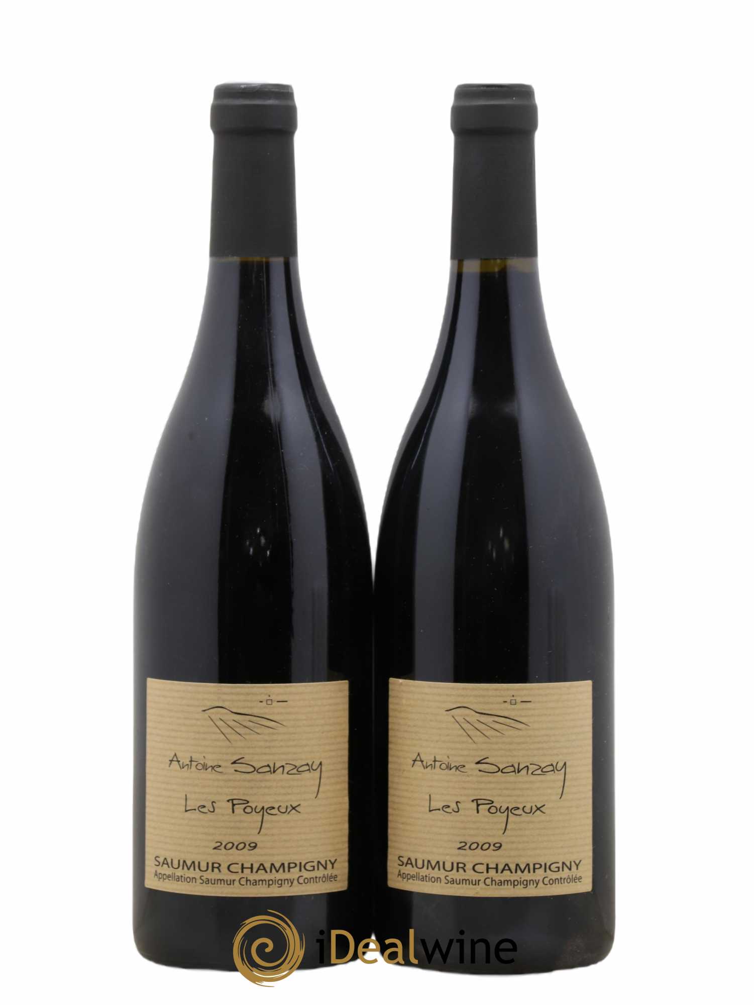 Saumur-Champigny Les Poyeux Antoine Sanzay 2009 - Lot de 2 bouteilles - 0