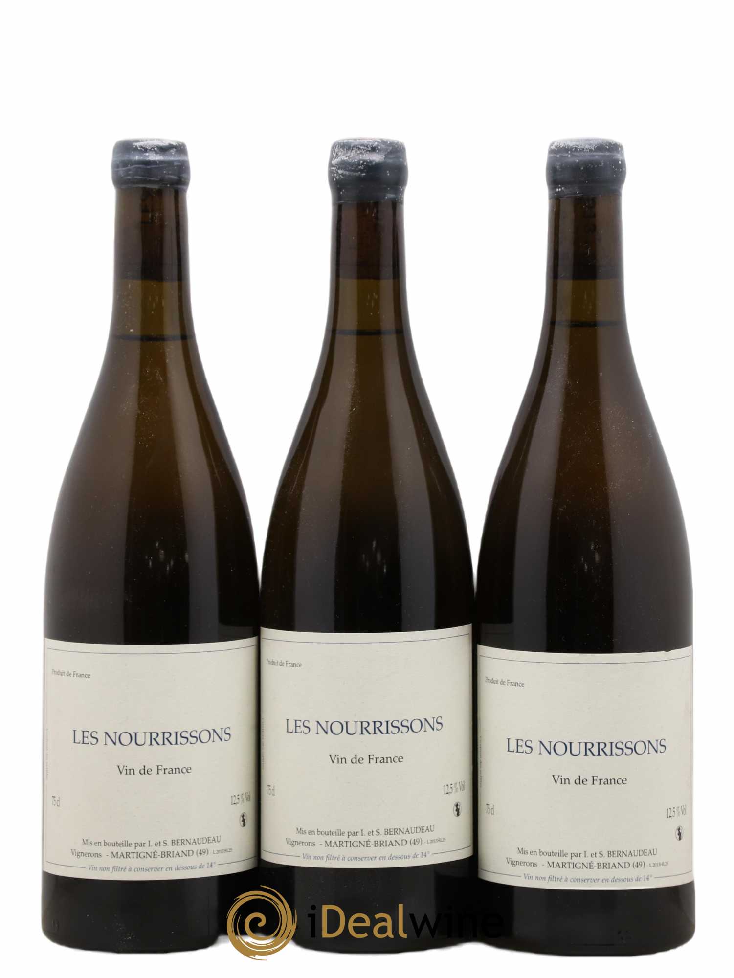 Vin de France Les Nourrissons Stéphane Bernaudeau 2013 - Lot de 3 bouteilles - 0