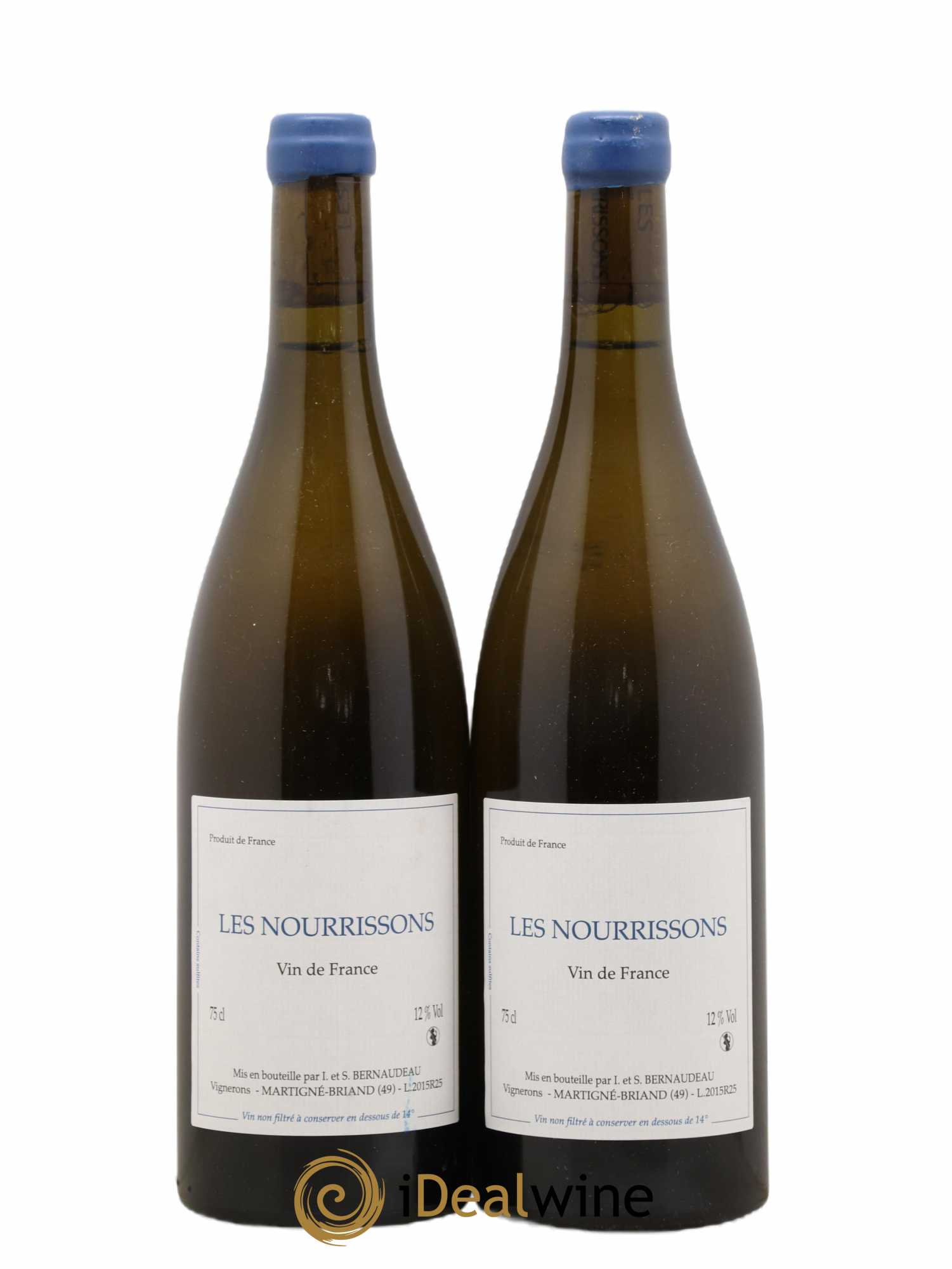 Vin de France Les Nourrissons Stéphane Bernaudeau 2015 - Lot de 2 bouteilles - 0