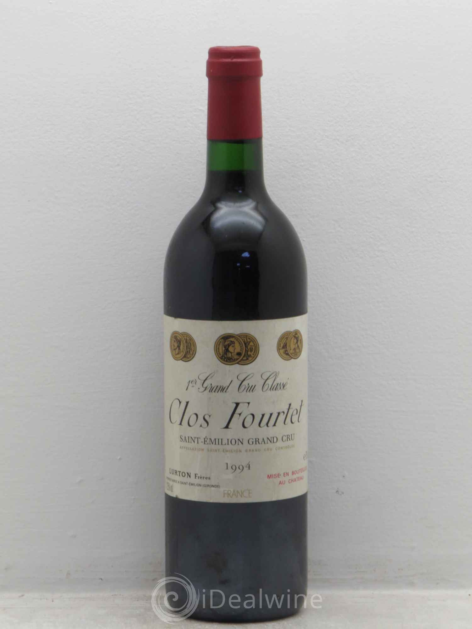 Clos Fourtet 1er Grand Cru Classé B 1994 - Lot de 1 bouteille - 0