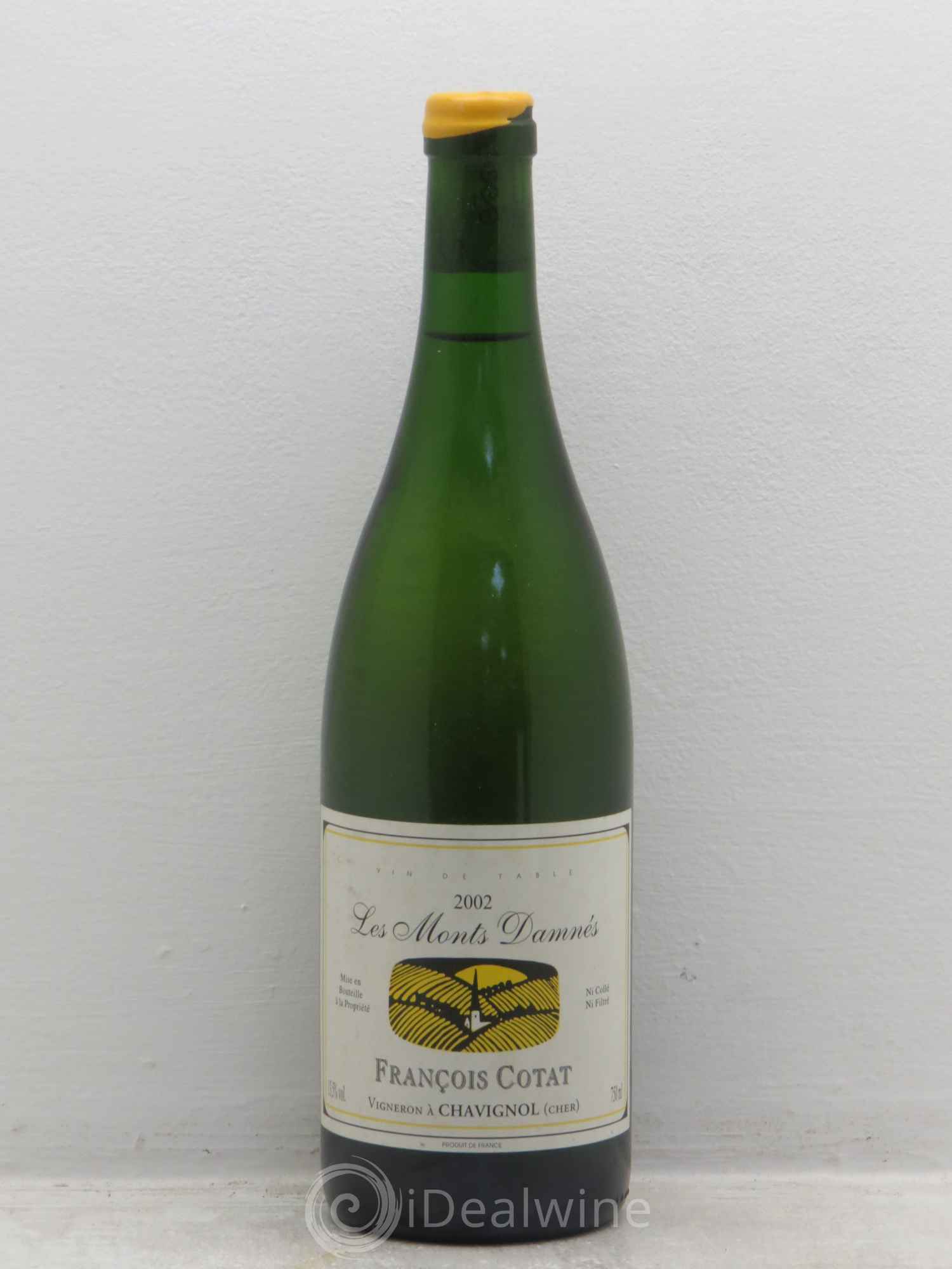 Sancerre Les Monts Damnés François Cotat 2002 - Lot de 1 bouteille - 0