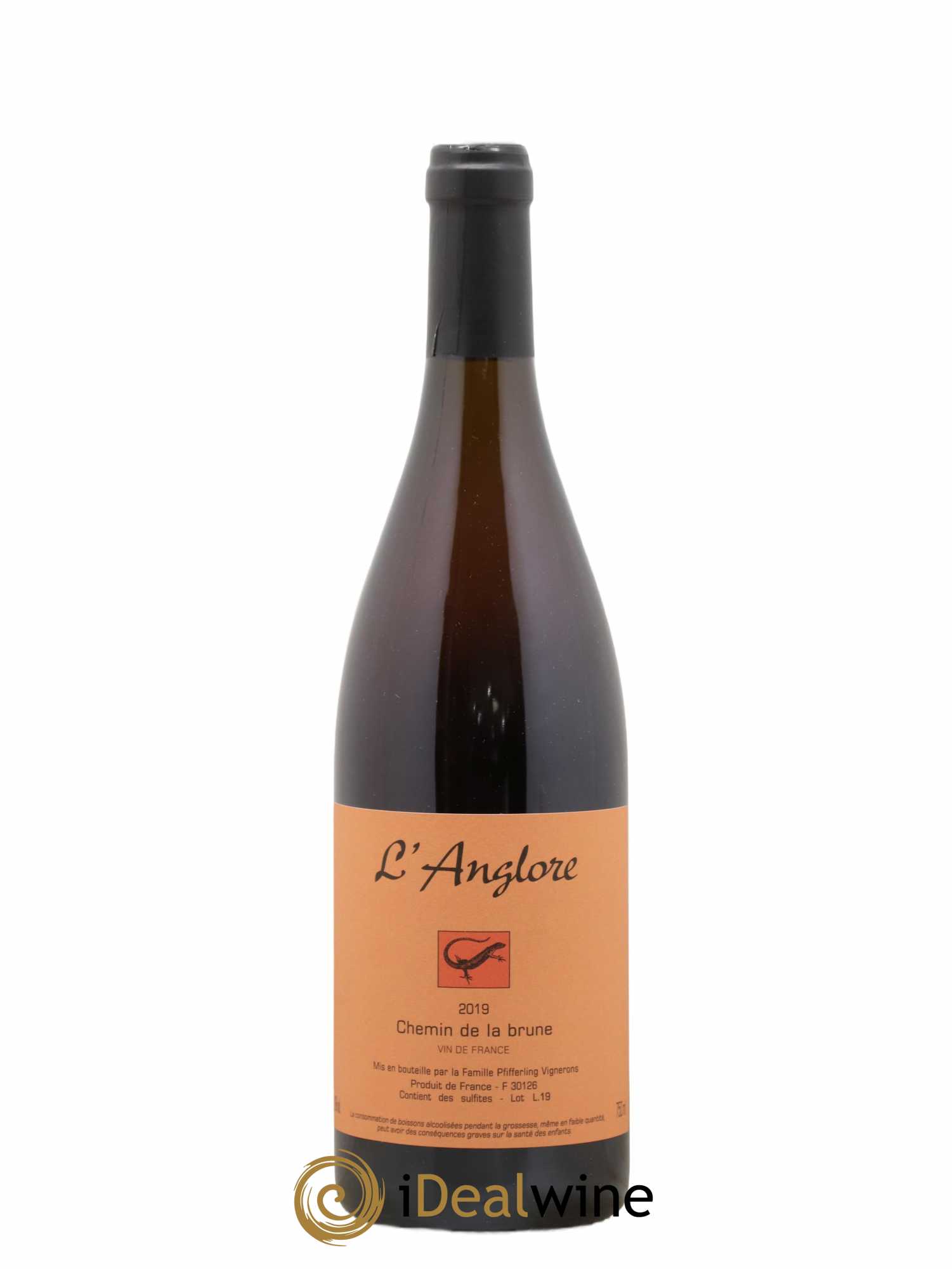 Vin de France Chemin de la brune L'Anglore 2019 - Lot de 1 bouteille - 0