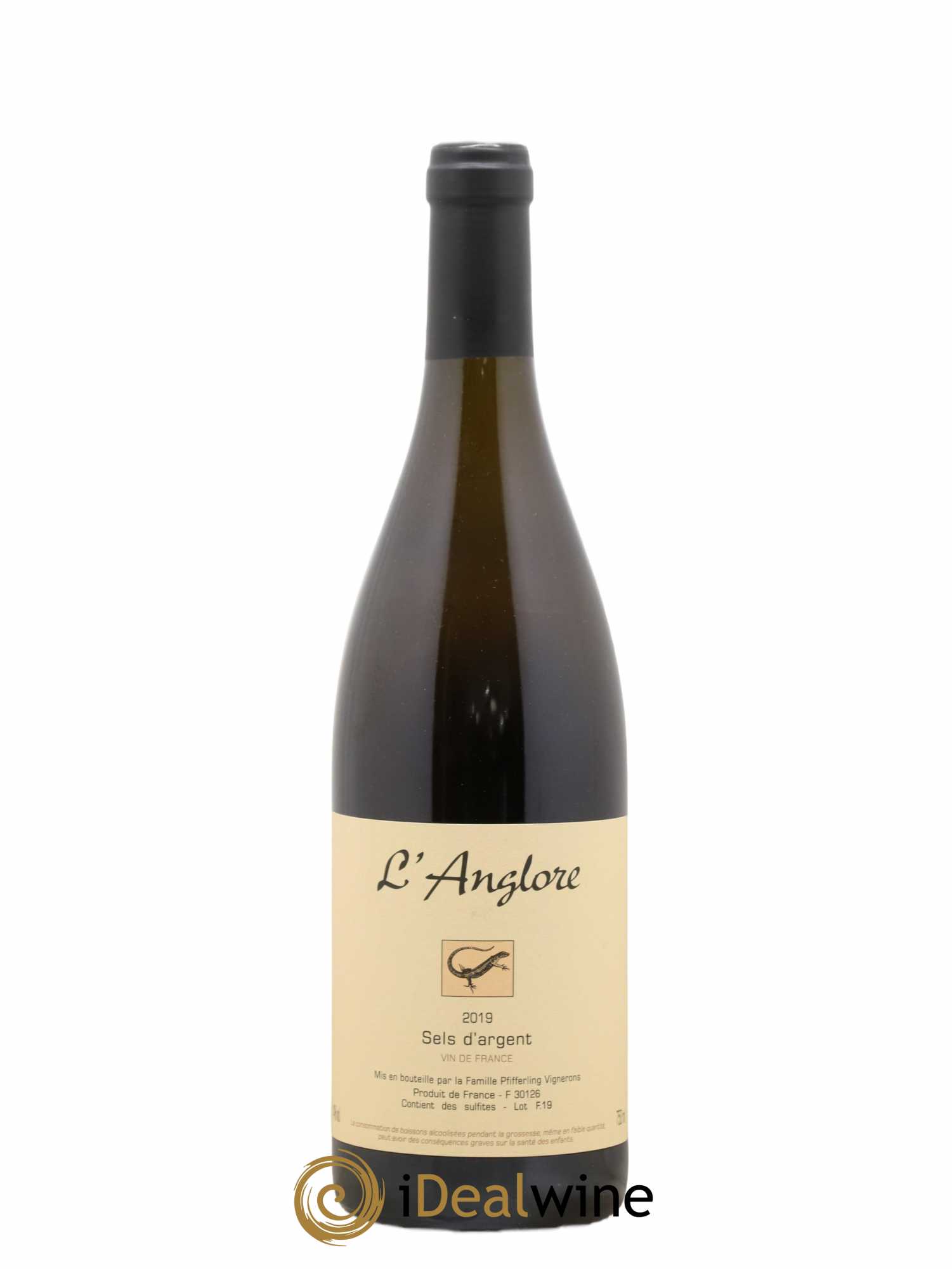 Vin de France Sels d'argent L'Anglore 2019 - Lot de 1 bouteille - 0