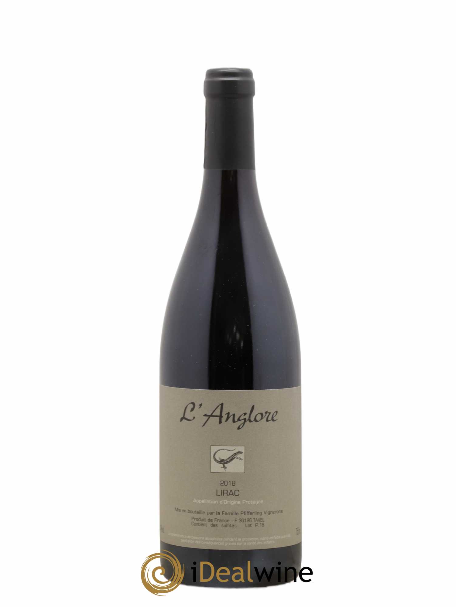 Lirac L'Anglore 2018 - Posten von 1 Flasche - 0
