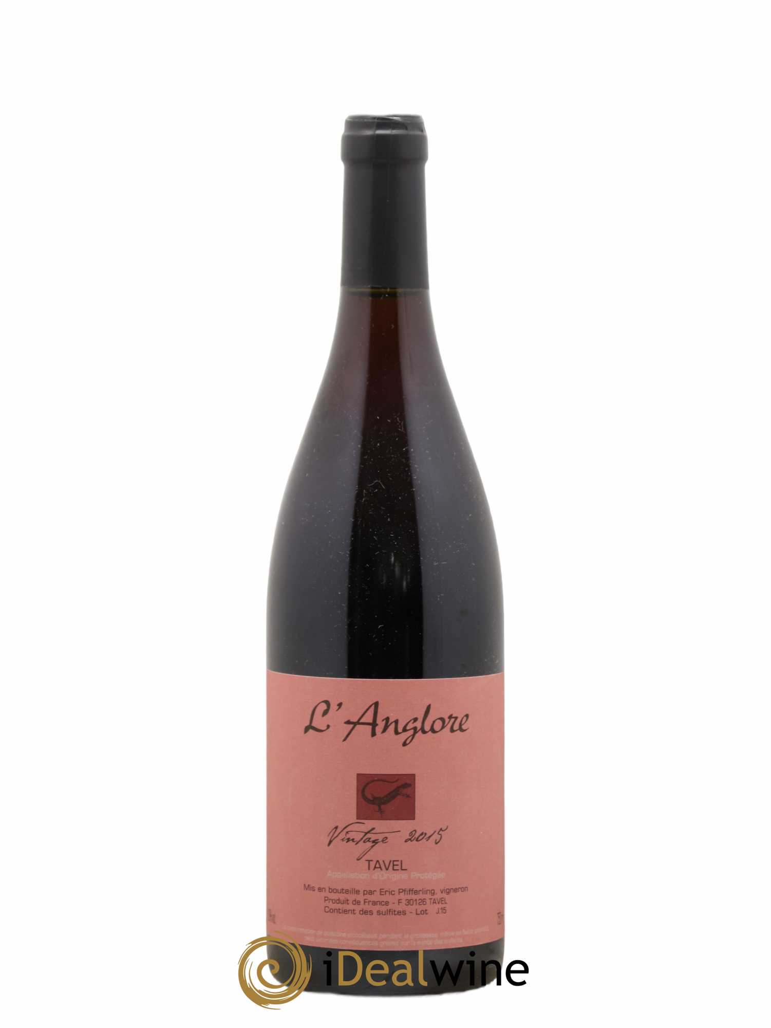 Tavel Vintage L'Anglore 2015 - Lot de 1 bouteille - 0