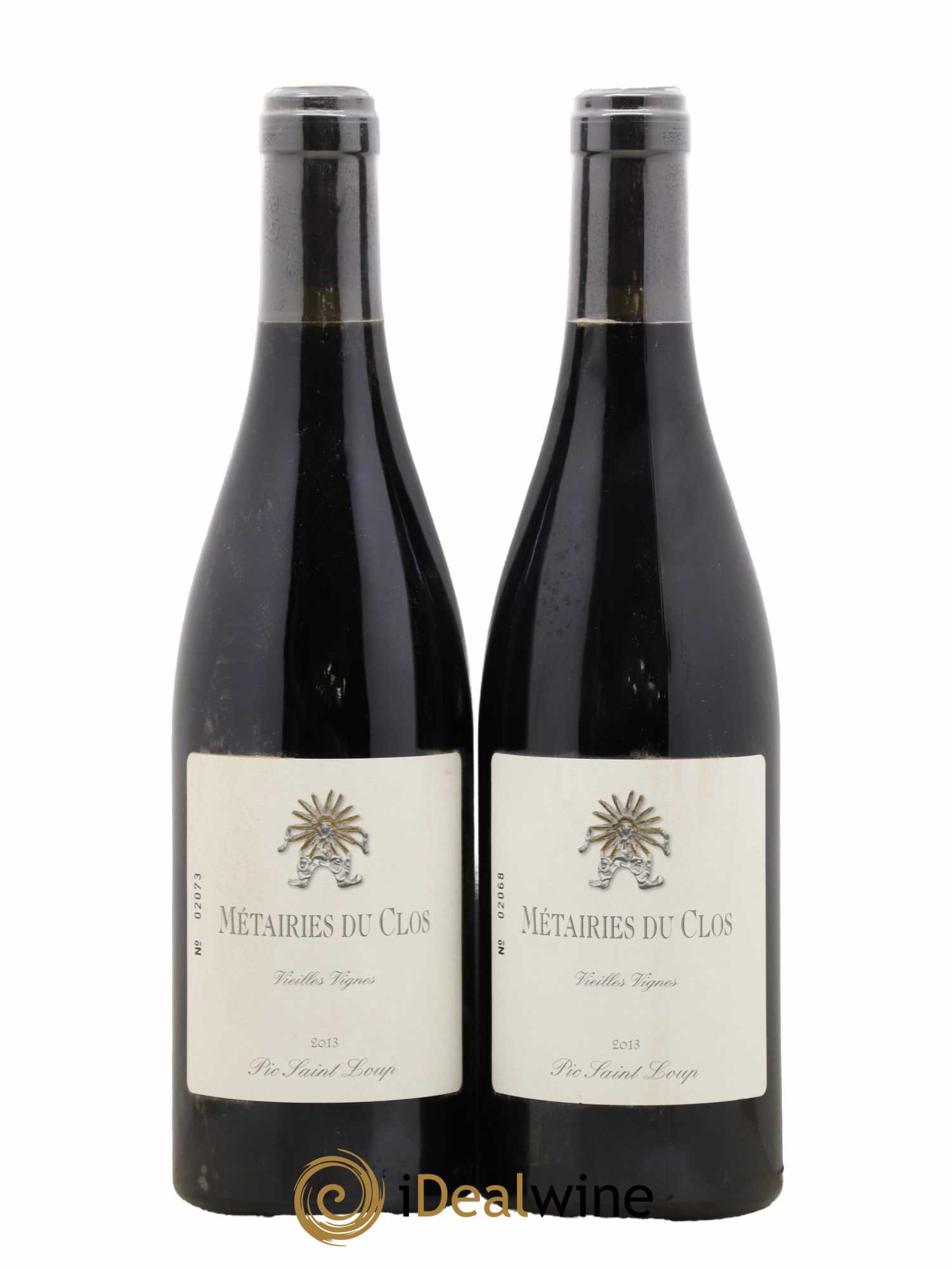 Pic Saint-Loup Les Métairies du Clos Vieilles Vignes Christophe Peyrus et Françoise Julien (sans prix de réserve) 2013 - Lot de 2 bouteilles - 0