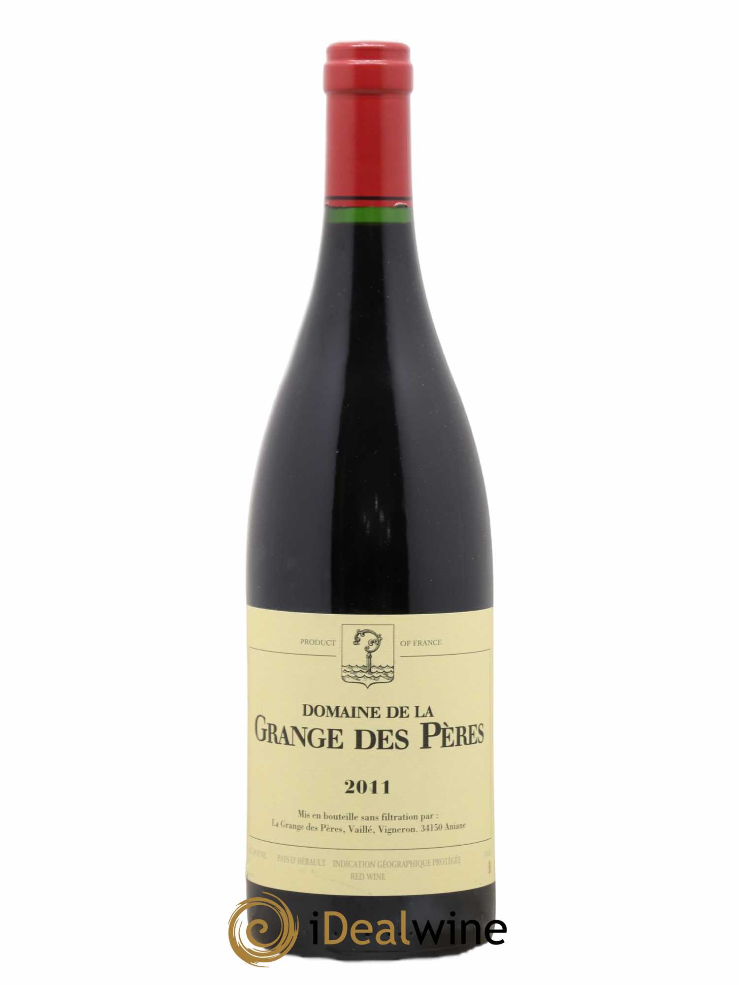 Pays d'Hérault Grange des Pères Laurent Vaillé 2011 - Lot de 1 bouteille - 0
