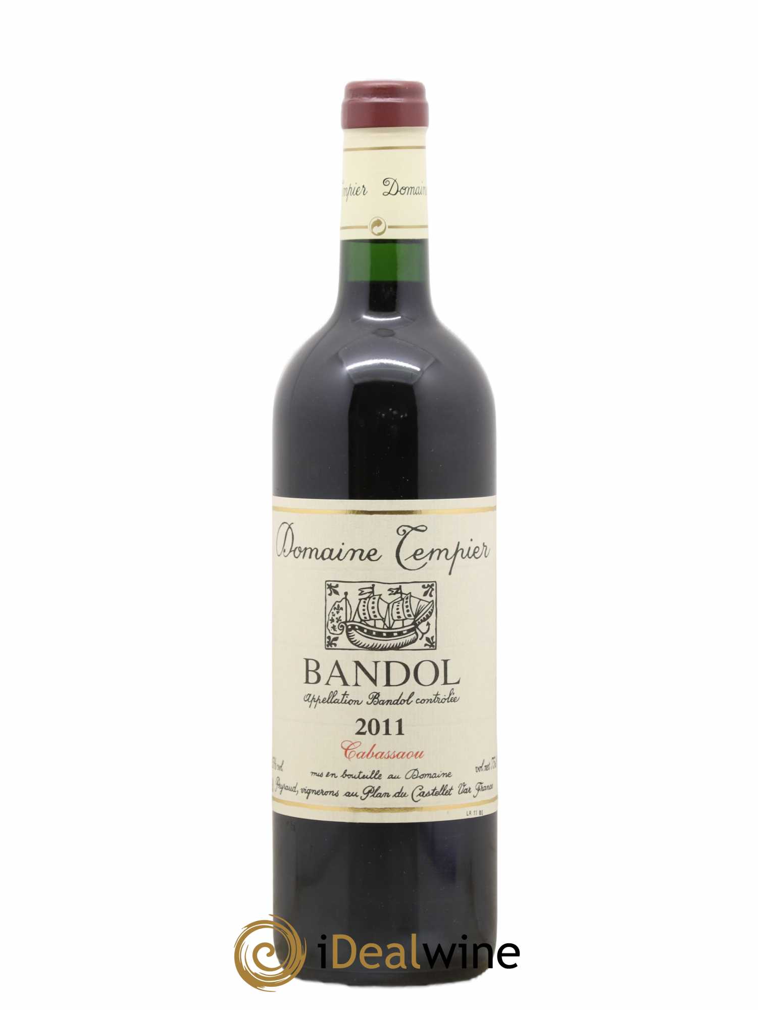 Bandol Domaine Tempier Cuvée Cabassaou Famille Peyraud 2011 - Lot de 1 bouteille - 0