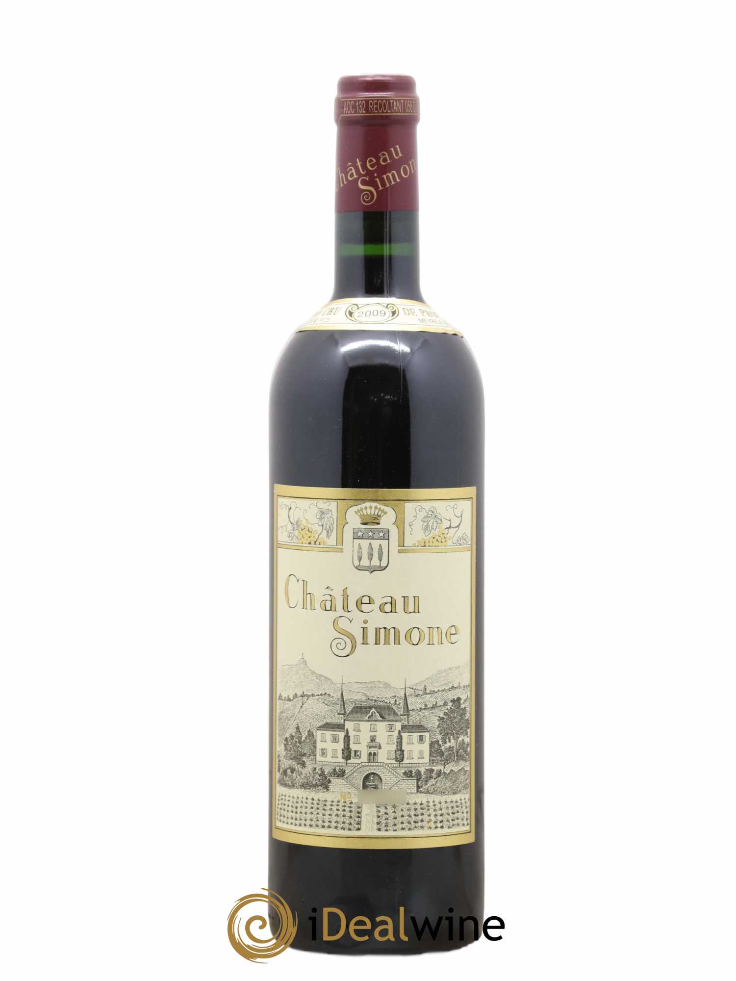 Palette Château Simone Famille Rougier 2009 - Lot de 1 bouteille - 0