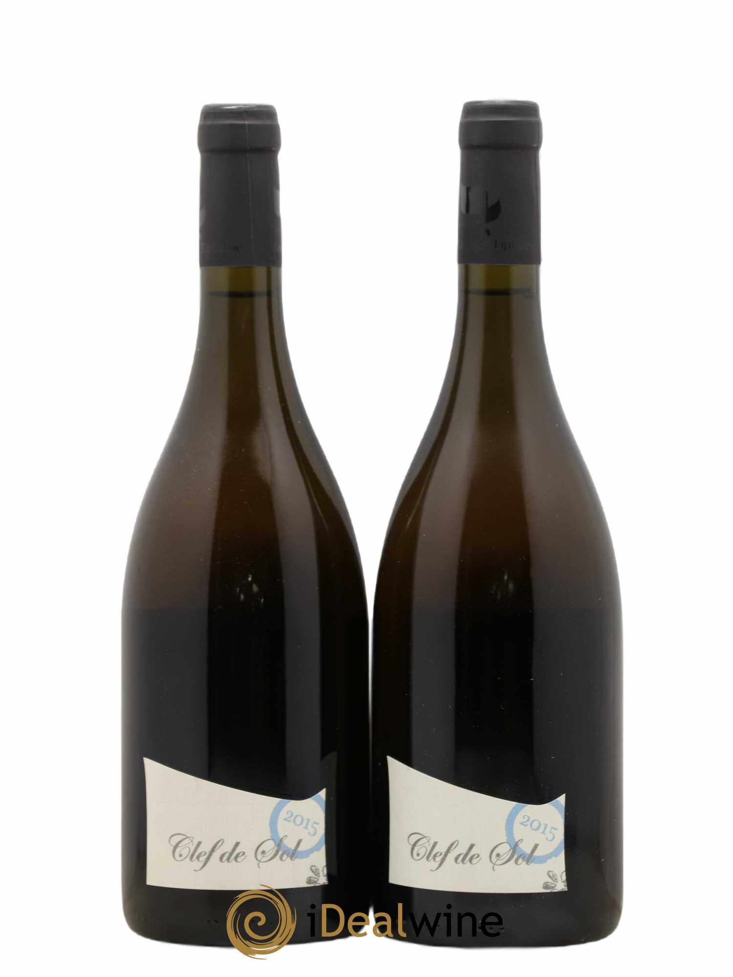 Montlouis-sur-Loire Clef de Sol La Grange Tiphaine 2015 - Lot de 2 bouteilles - 0