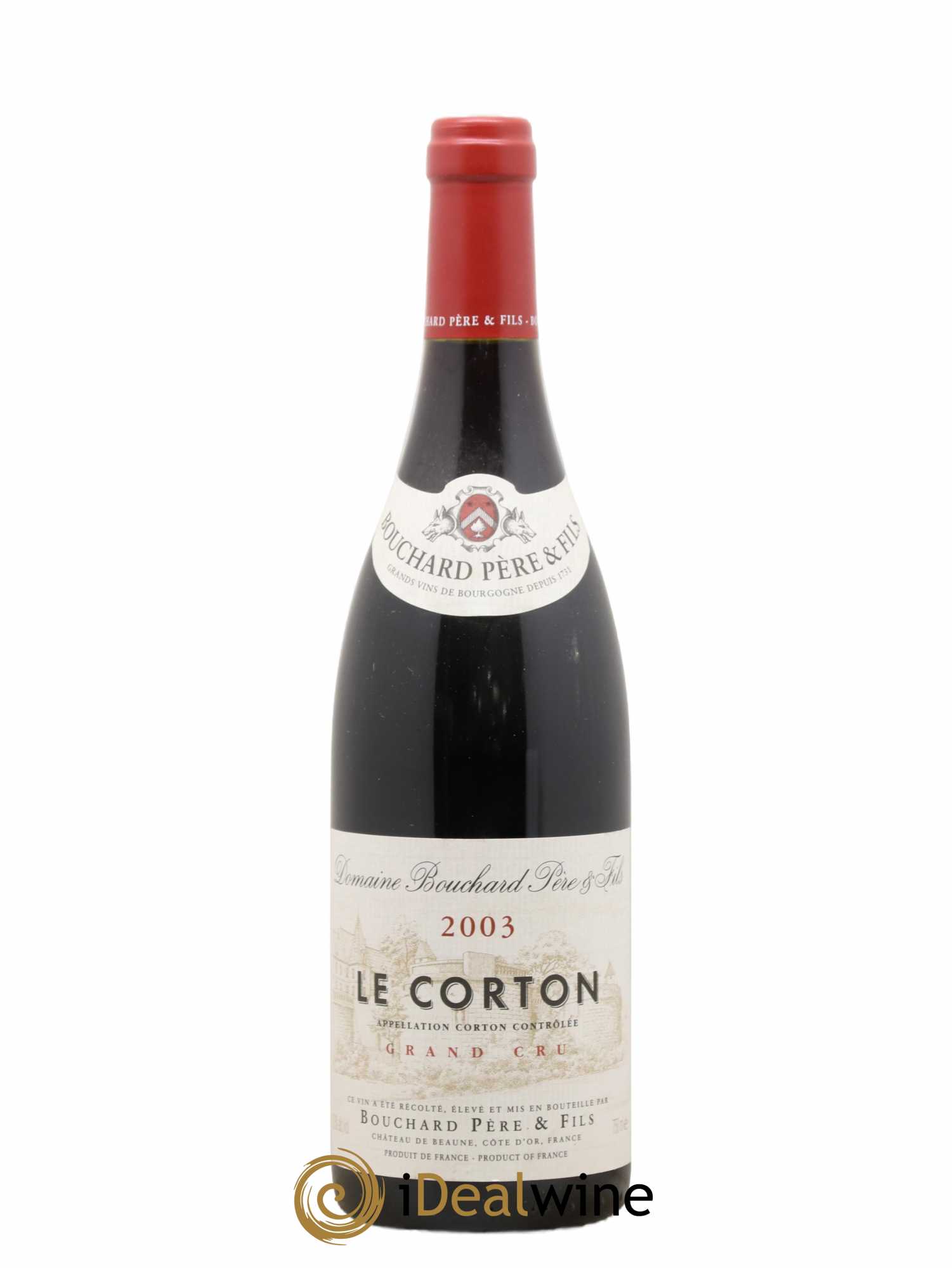 Corton Grand Cru Le Corton Bouchard Père & Fils 2003 - Lot de 1 bouteille - 0