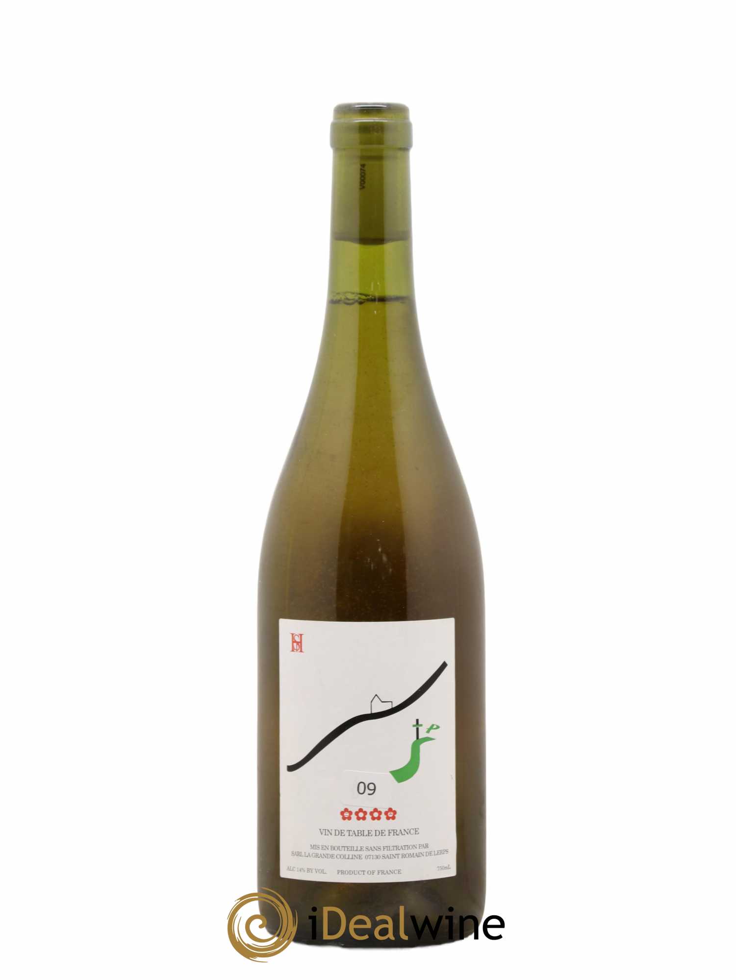Vin de France SP Hirotake Ooka - Domaine La Grande Colline 2009 - Lot de 1 bouteille - 0
