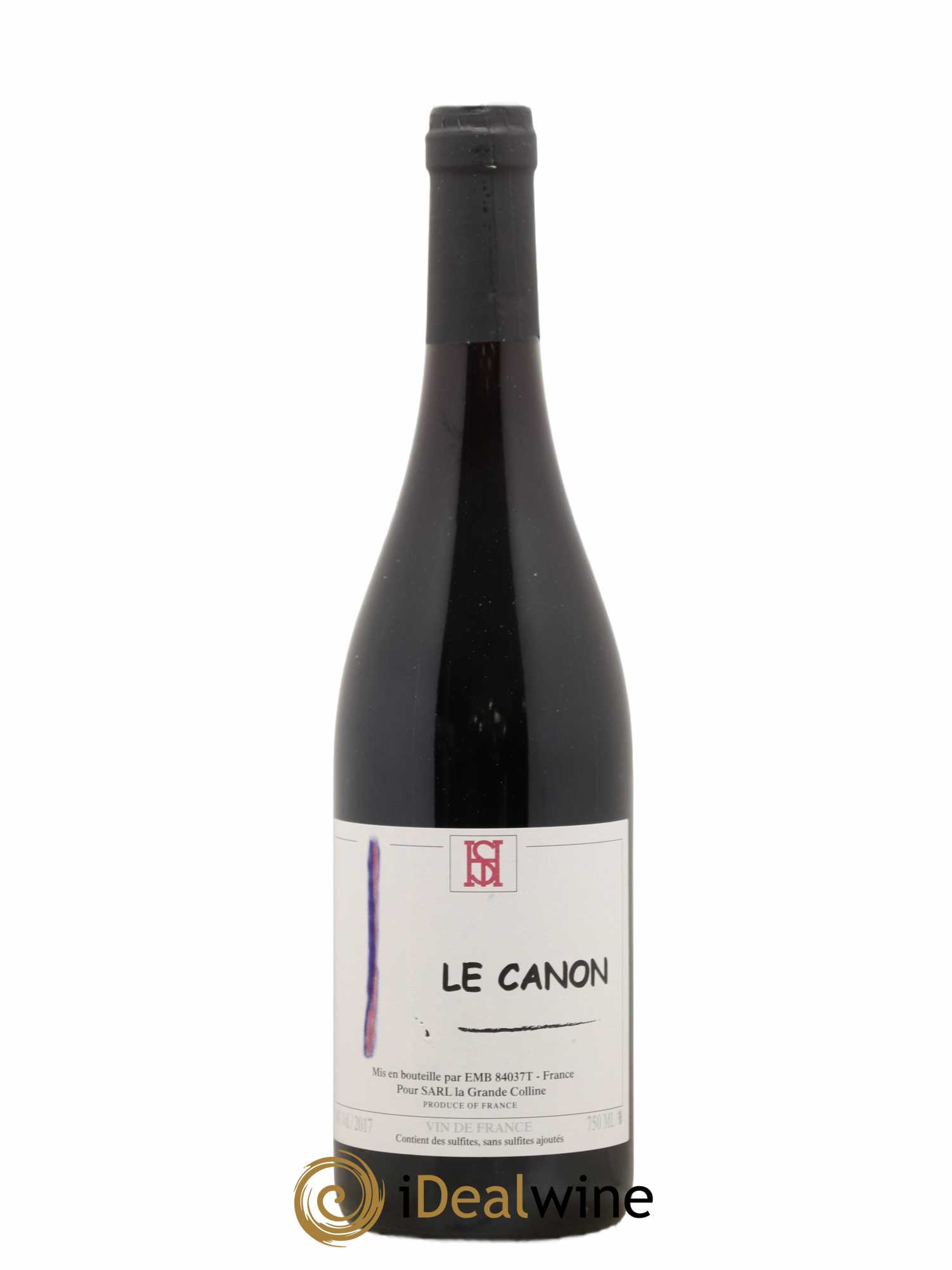 Vin de France Le Canon Hirotake Ooka - Domaine La Grande Colline 2017 - Lot de 1 bouteille - 0