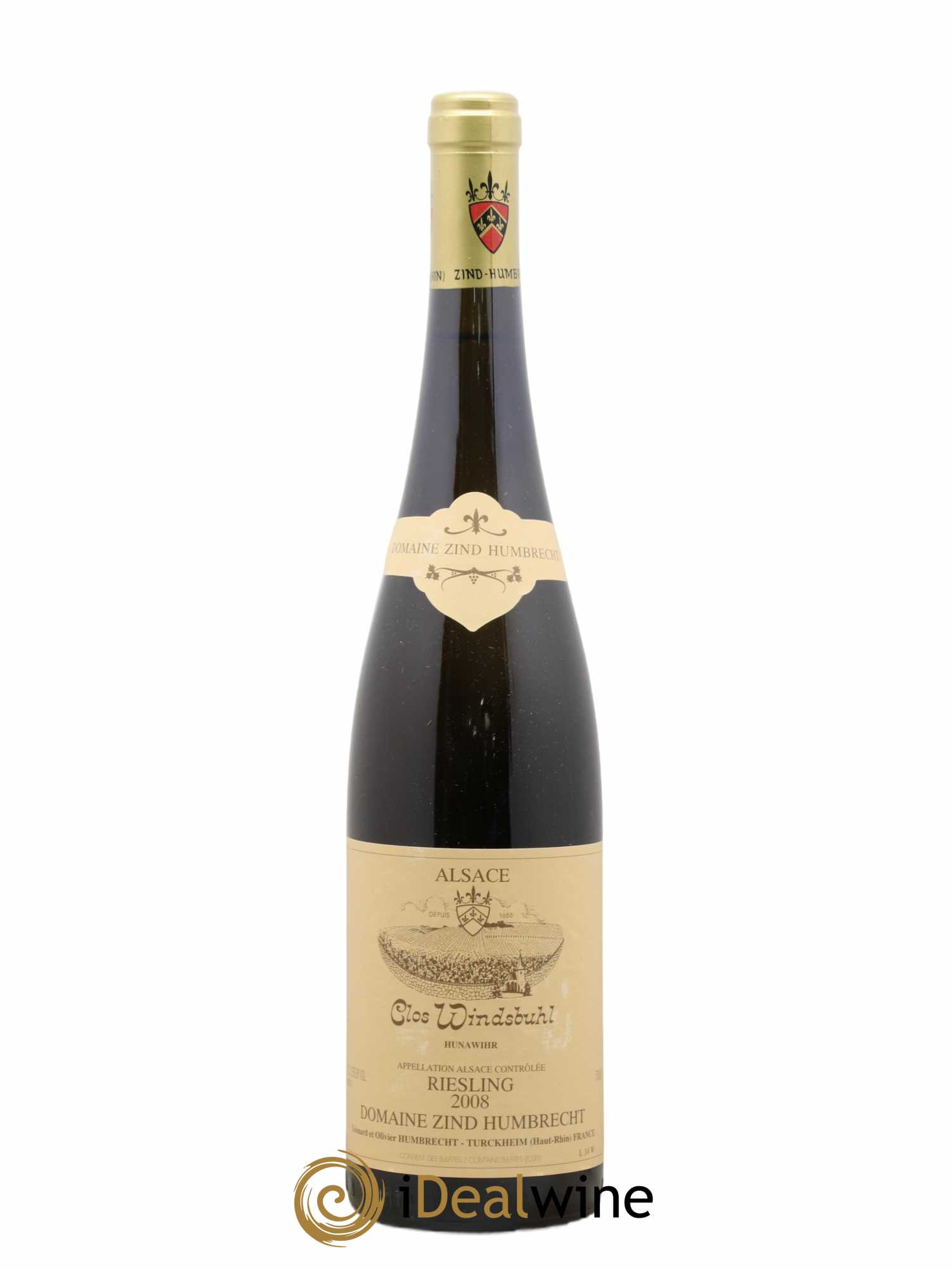 Alsace Riesling Clos Windsbuhl Zind-Humbrecht (Domaine) 2008 - Lot de 1 bouteille - 0