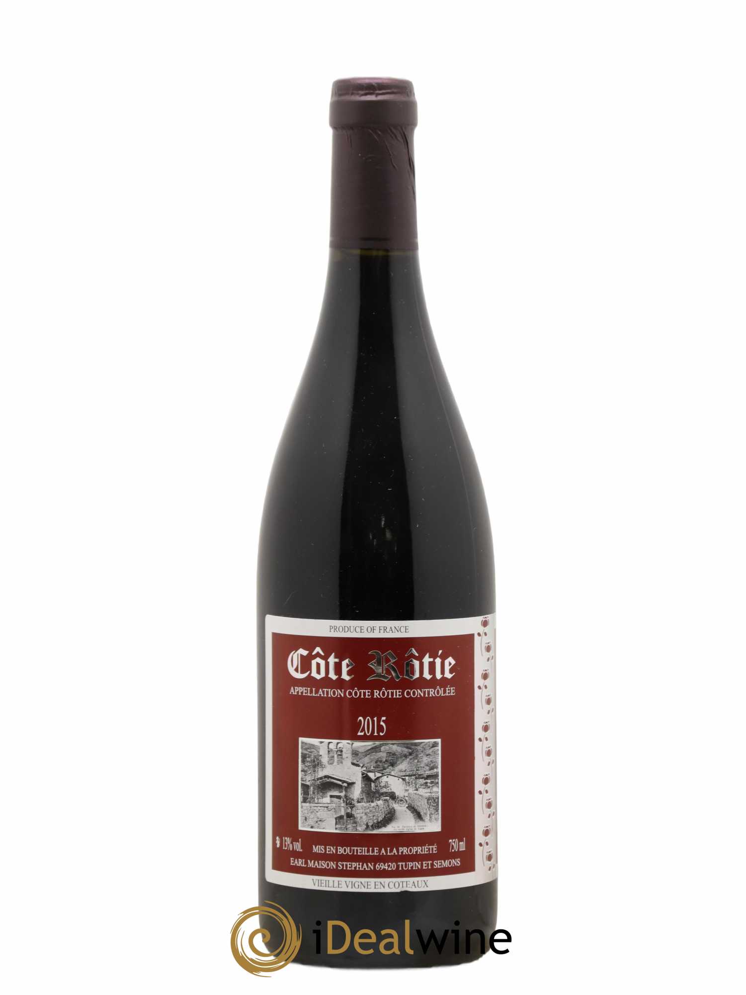 Côte-Rôtie Vieilles Vignes en Coteaux Jean-Michel Stephan 2015 - Lot de 1 bouteille - 0