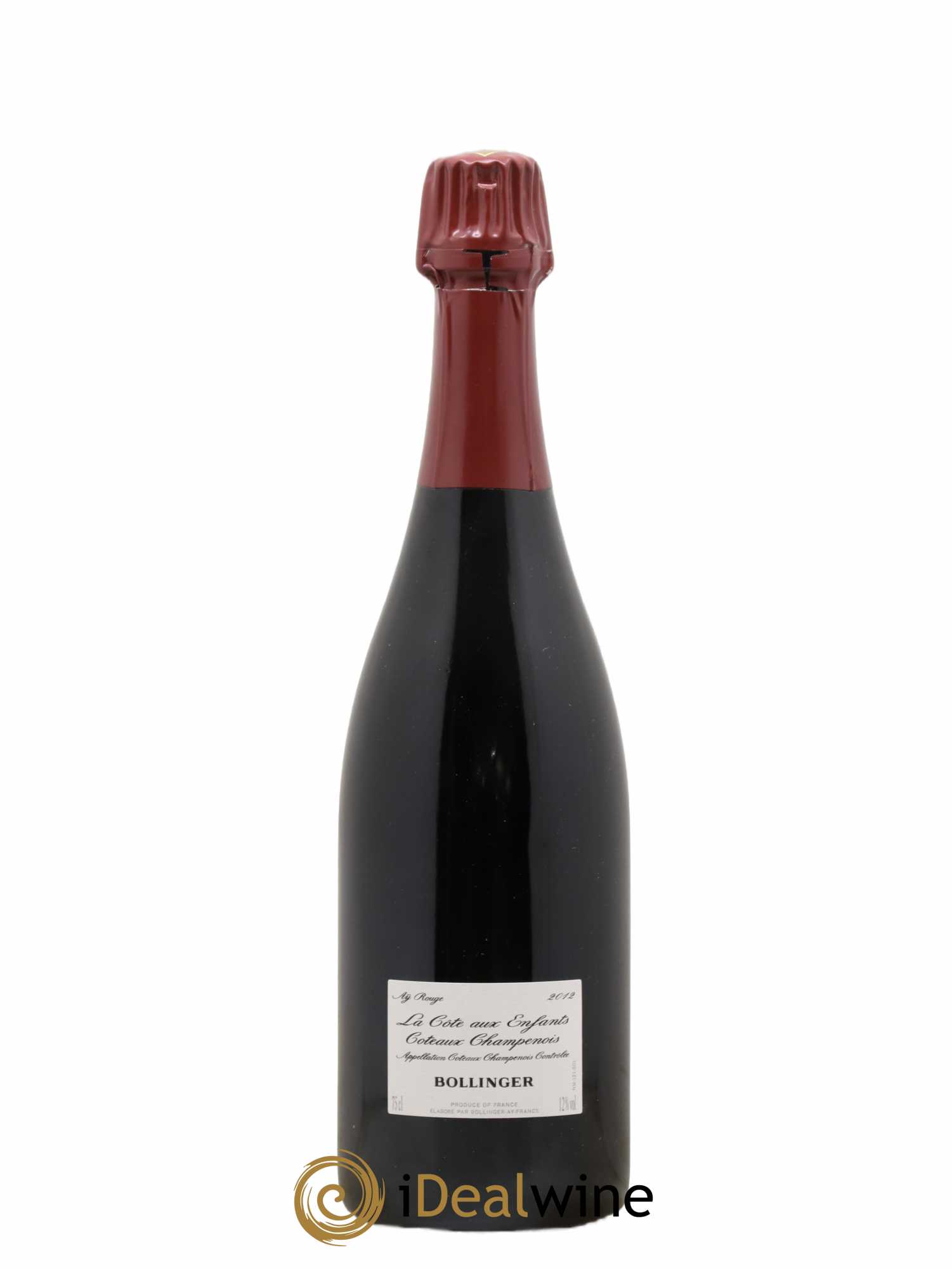 La Côte Aux Enfants Bollinger 2012 - Lot de 1 bouteille - 0