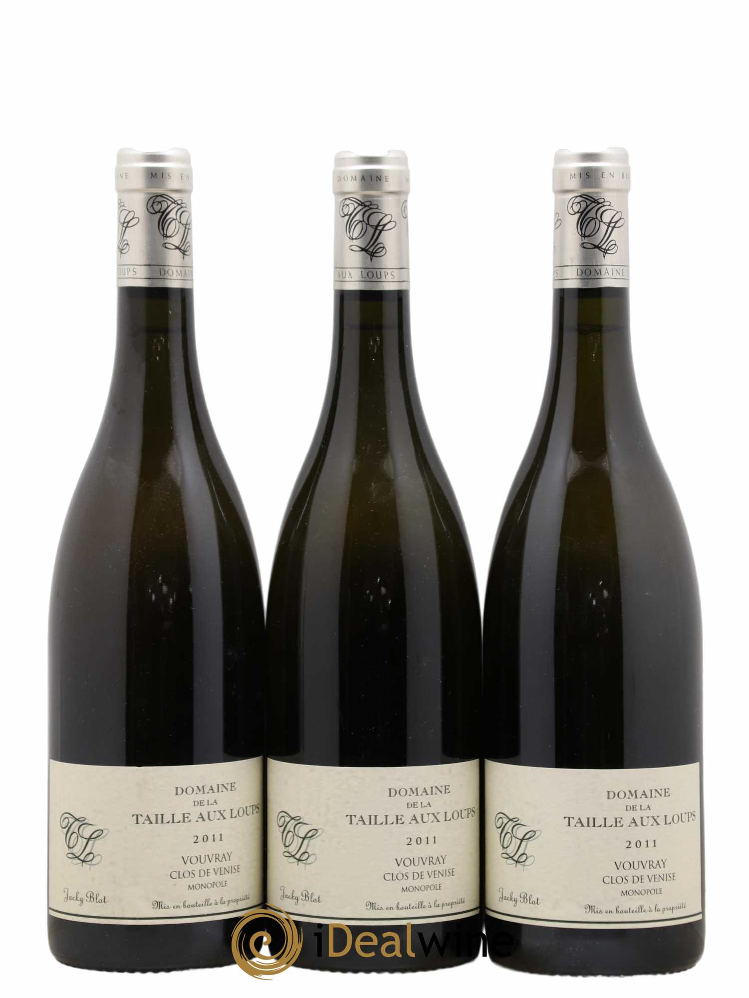 Vouvray Clos de Venise La Taille aux Loups 2011 - Lot de 3 bouteilles - 0