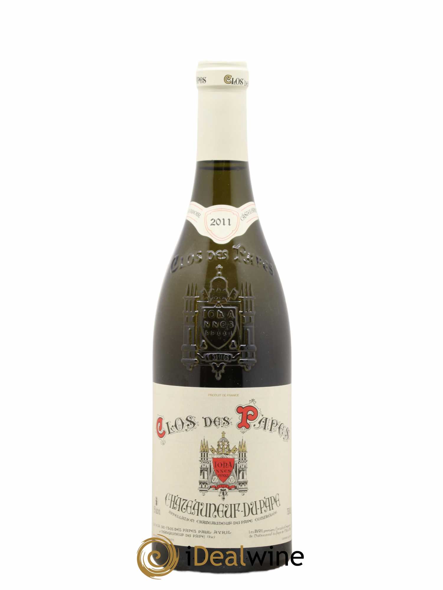 Châteauneuf-du-Pape Clos des Papes - Paul Avril 2011 - Posten von 1 Flasche - 0
