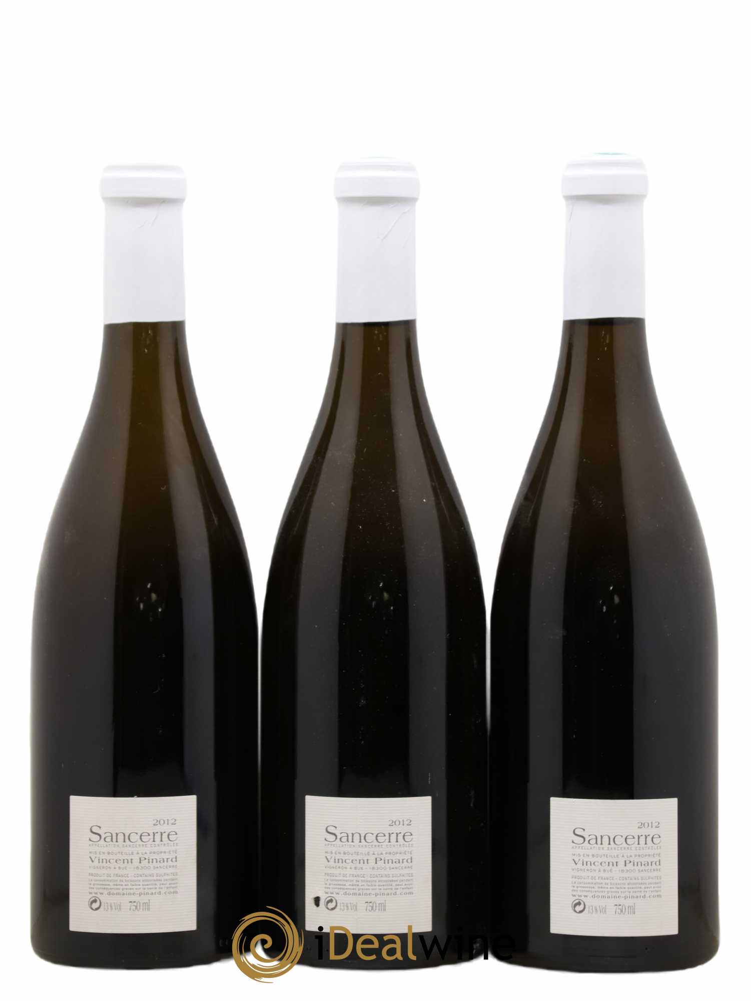 Sancerre Petit Chemarin Vincent Pinard 2012 - Lot de 3 bouteilles - 1