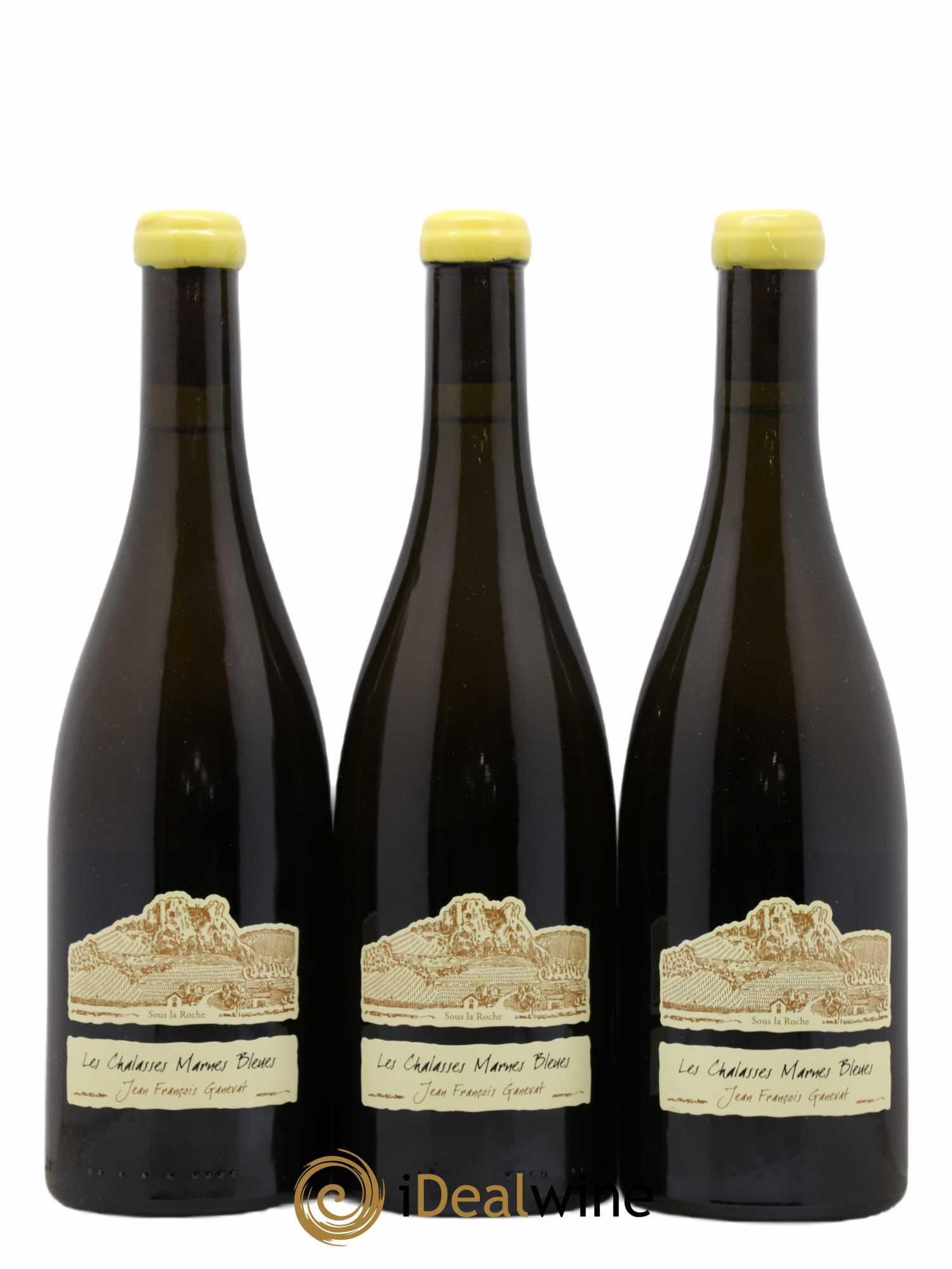 Côtes du Jura Les Chalasses Marnes Bleues Jean-François Ganevat (Domaine) 2015 - Lot de 3 bouteilles - 0