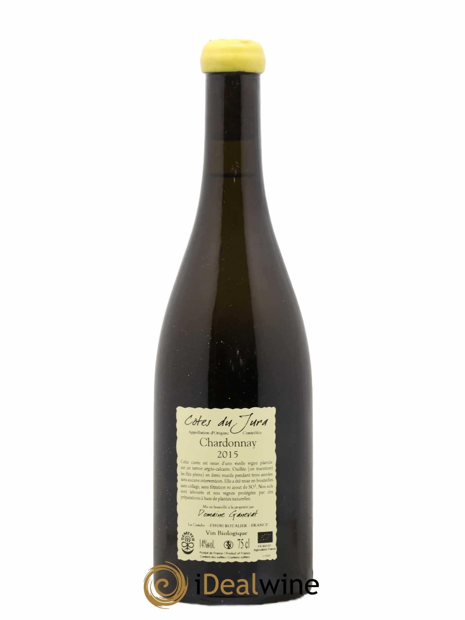 Côtes du Jura Les Chamois du Paradis Jean-François Ganevat (Domaine) 2015 - Lot de 1 bouteille - 1