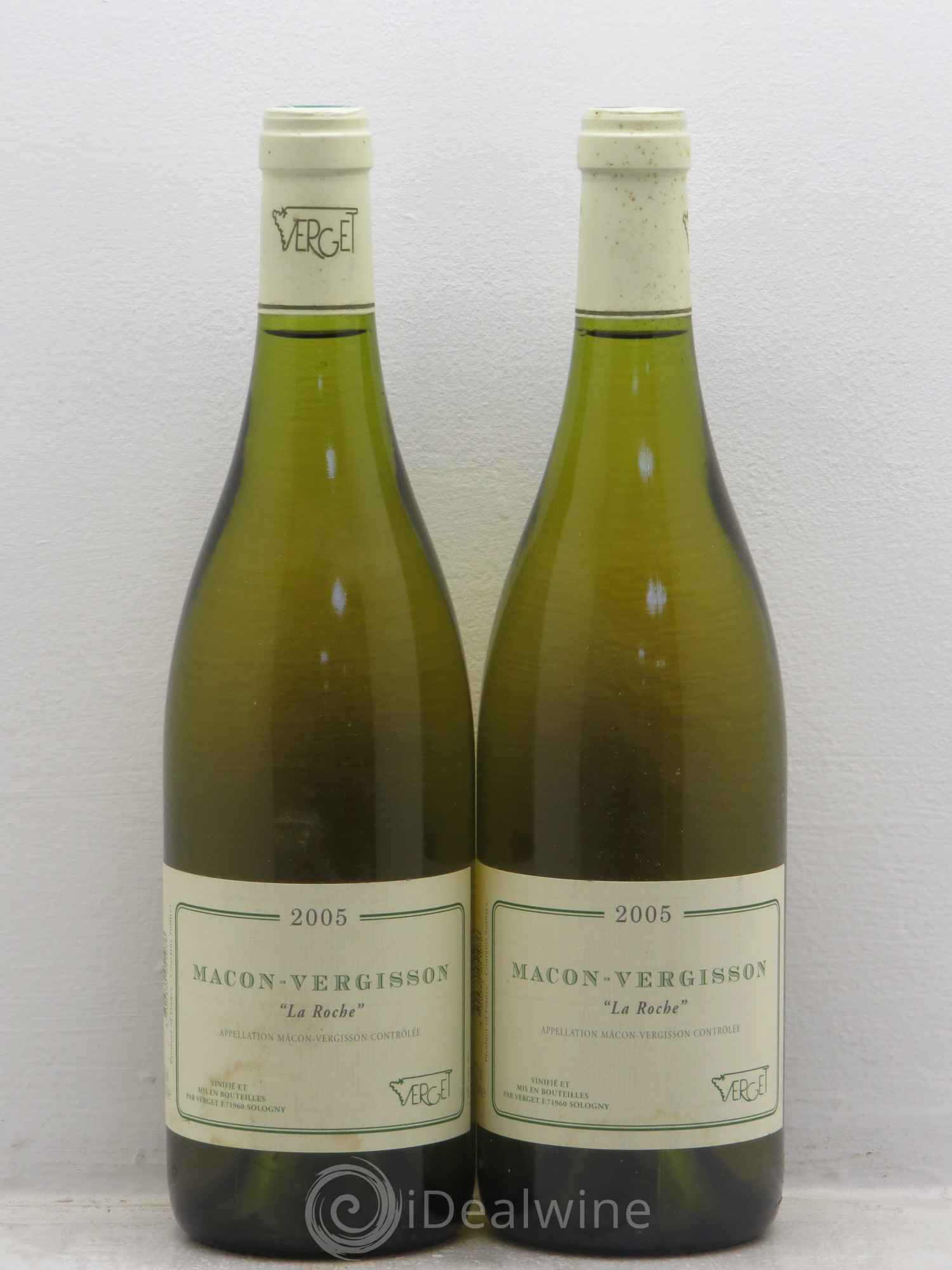 Mâcon-Vergisson La Roche Verget 2005 - Posten von 2 Flaschen - 0