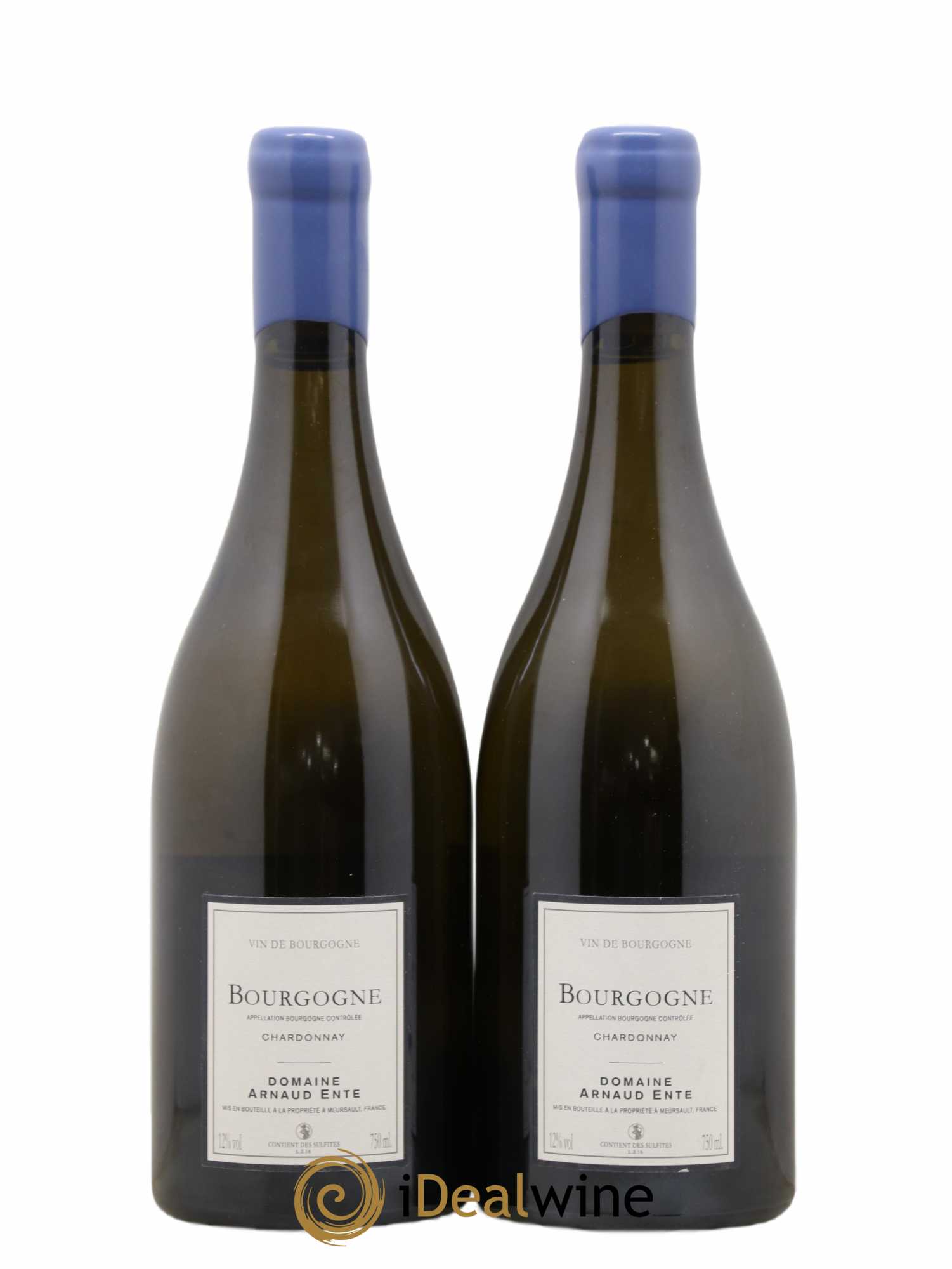 Bourgogne Chardonnay Arnaud Ente 2016 - Lot de 2 bouteilles - 1