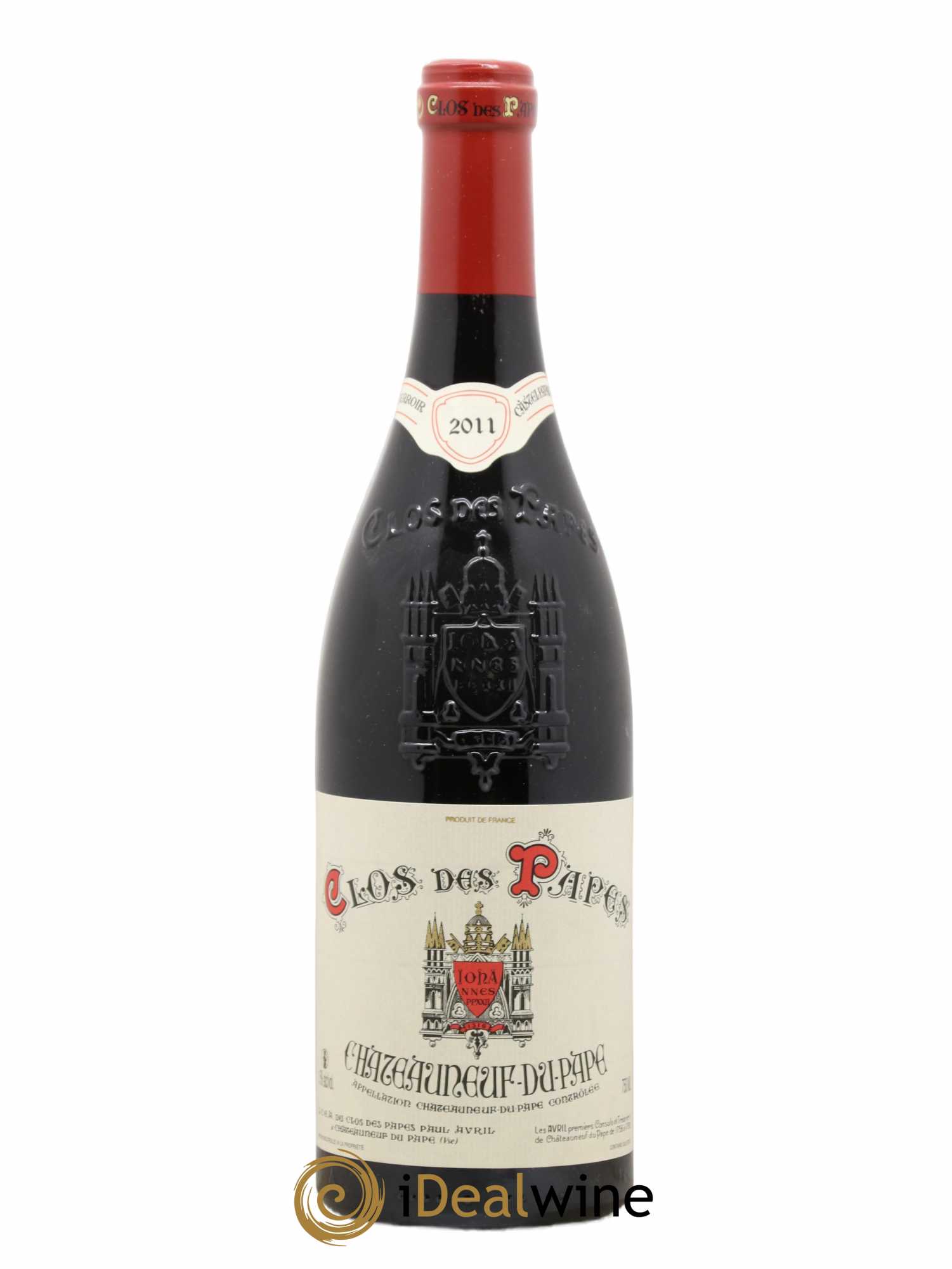 Châteauneuf-du-Pape Clos des Papes - Paul Avril 2011 - Lot de 1 bouteille - 0