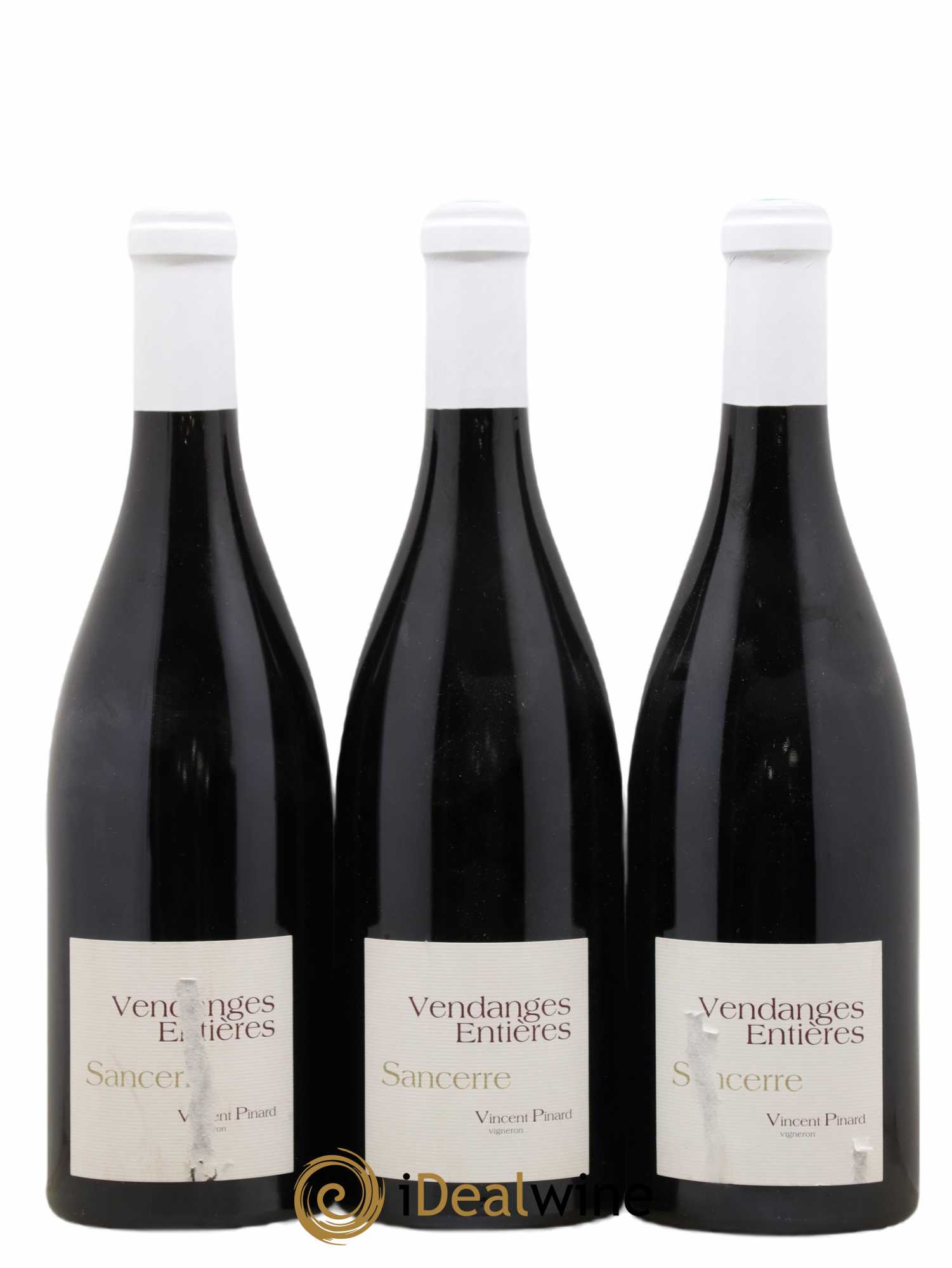 Sancerre Vendanges Entières Vincent Pinard 2010 - Lot de 3 bouteilles - 0