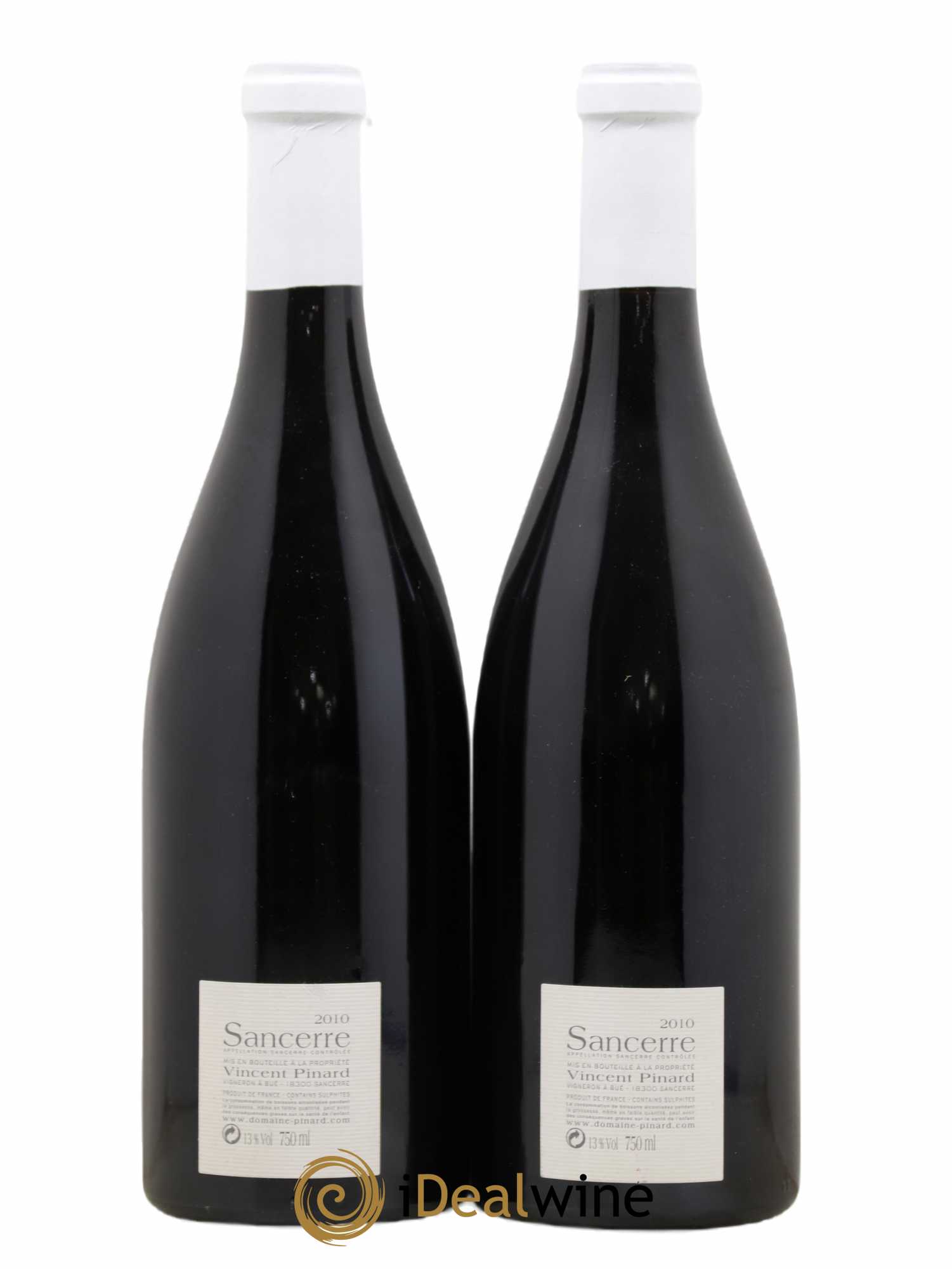 Sancerre Vendanges Entières Vincent Pinard 2010 - Lot de 2 bouteilles - 1