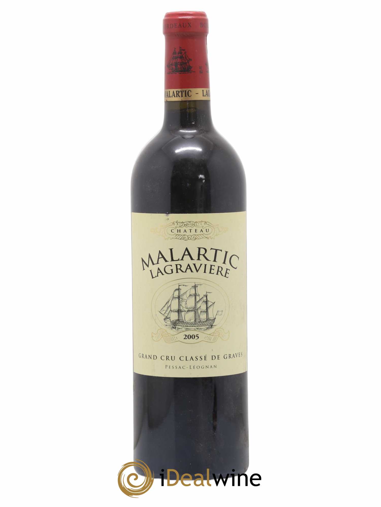 Château Malartic-Lagravière Cru Classé de Graves 2005 - Lot de 1 bouteille - 0