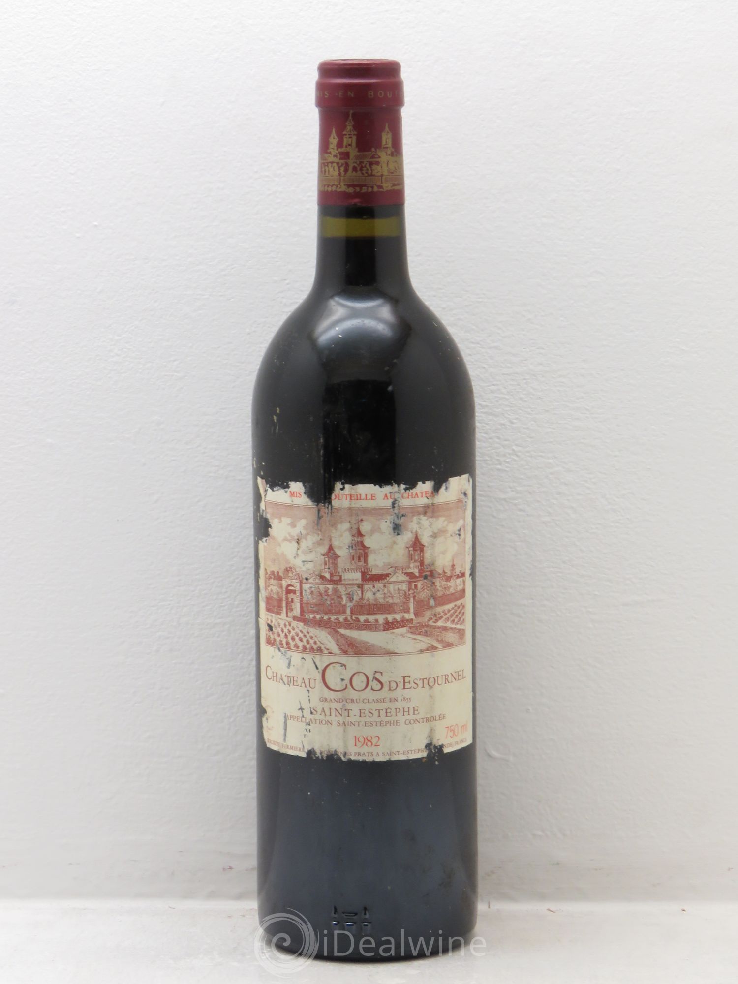Cos d'Estournel 2ème Grand Cru Classé 1982 - Lot de 1 bouteille - 0