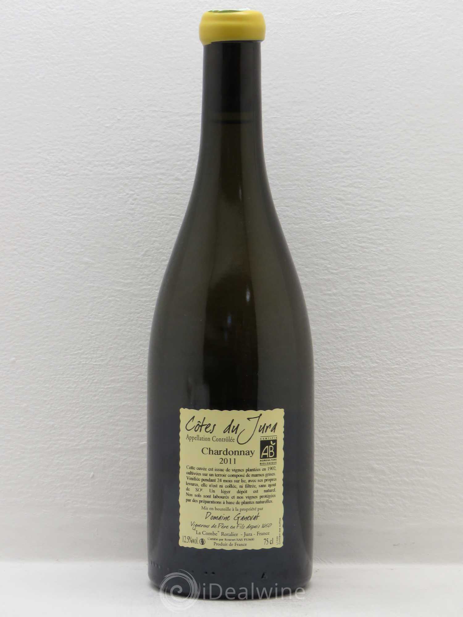 Côtes du Jura Les Chalasses Vieilles Vignes Jean-François Ganevat (Domaine) 2011 - Lot de 1 bouteille - 1