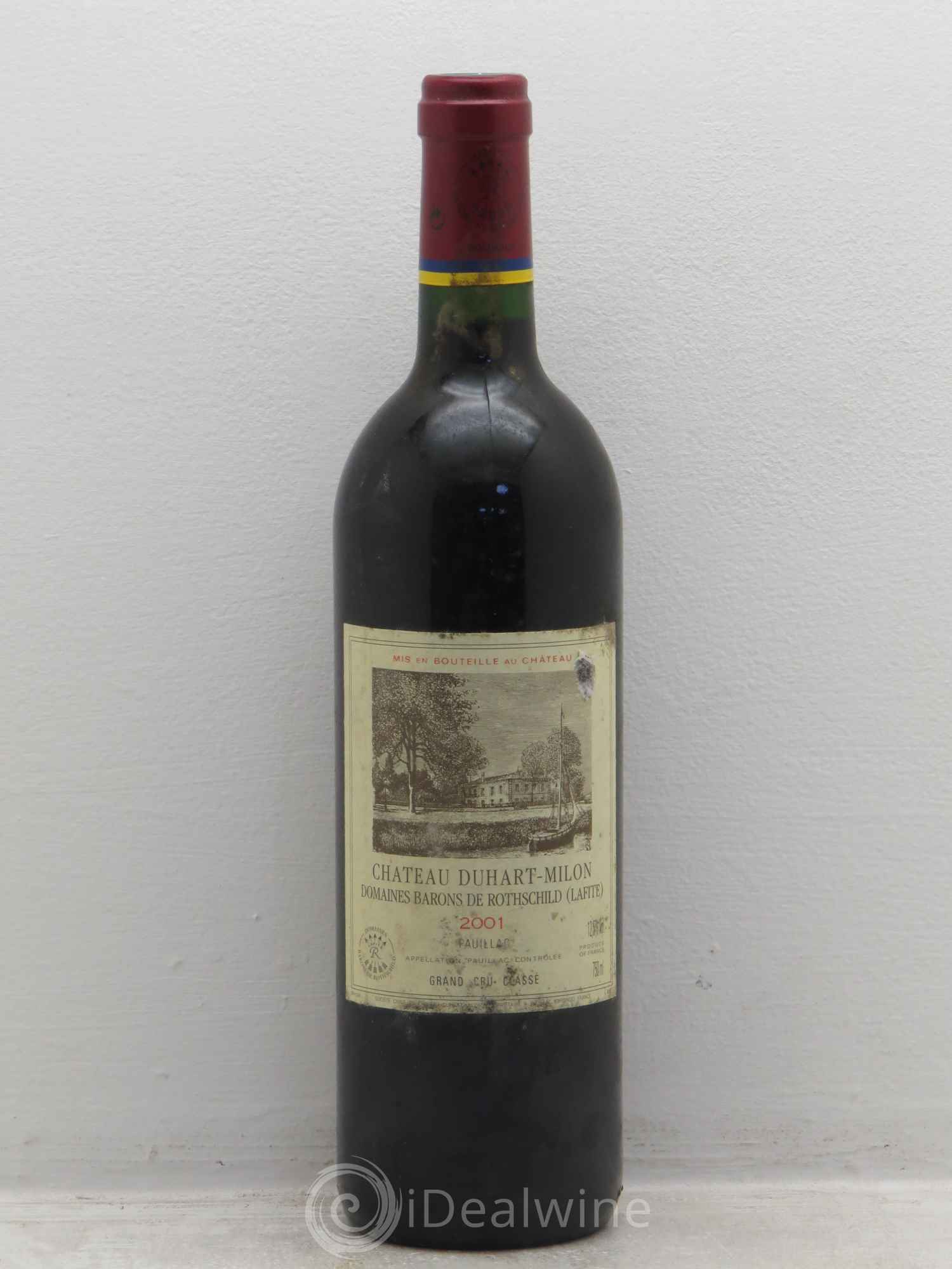 Château Duhart-Milon 4ème Grand Cru Classé 2001 - Lot de 6 bouteilles - 0