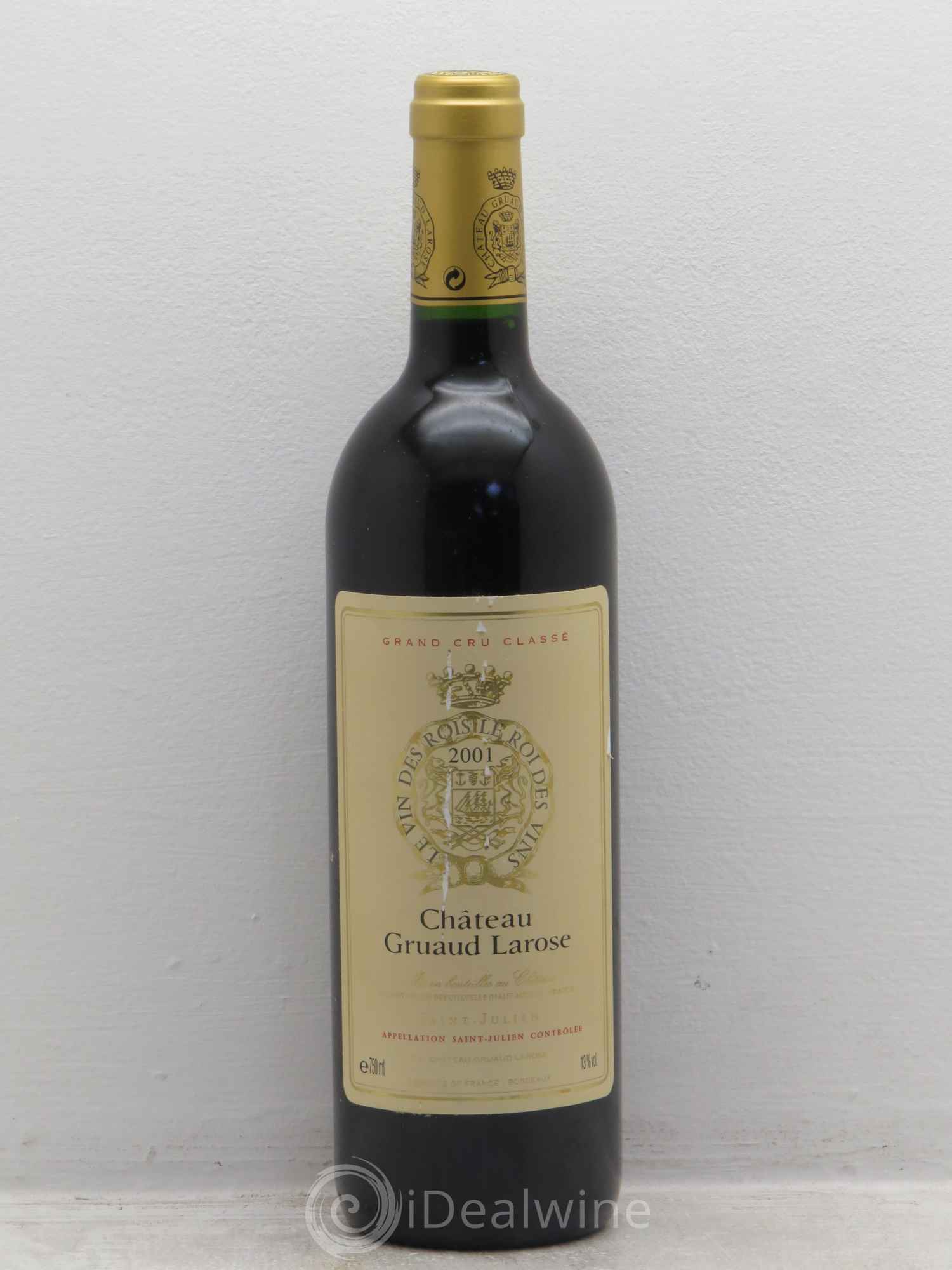 Château Gruaud Larose 2ème Grand Cru Classé 2001 - Lot de 1 bouteille - 0
