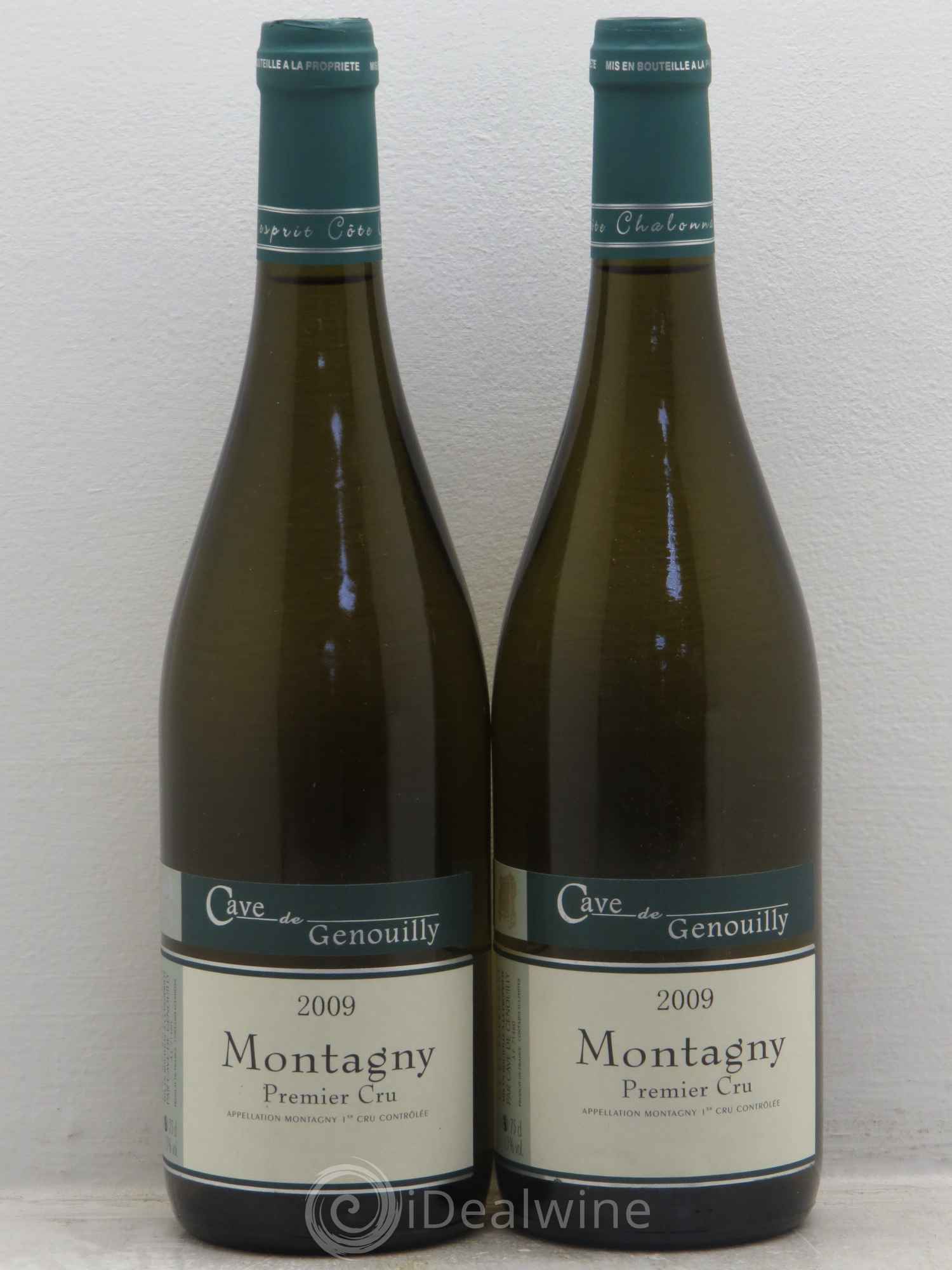 Montagny 1er Cru Cave de Renouilly 2009 - Lot de 2 bouteilles - 0