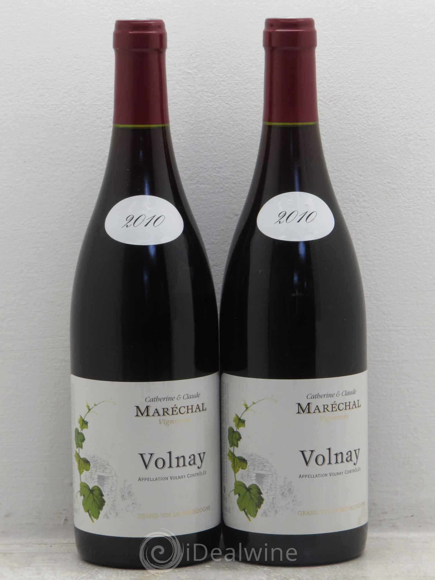 Volnay Maréchal 2010 - Lot de 2 bouteilles - 0